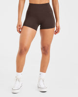 Staple Shorts - Coffee Brown