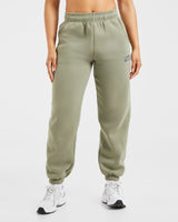Varsity 2.0 Oversized Joggers - Muted Olive