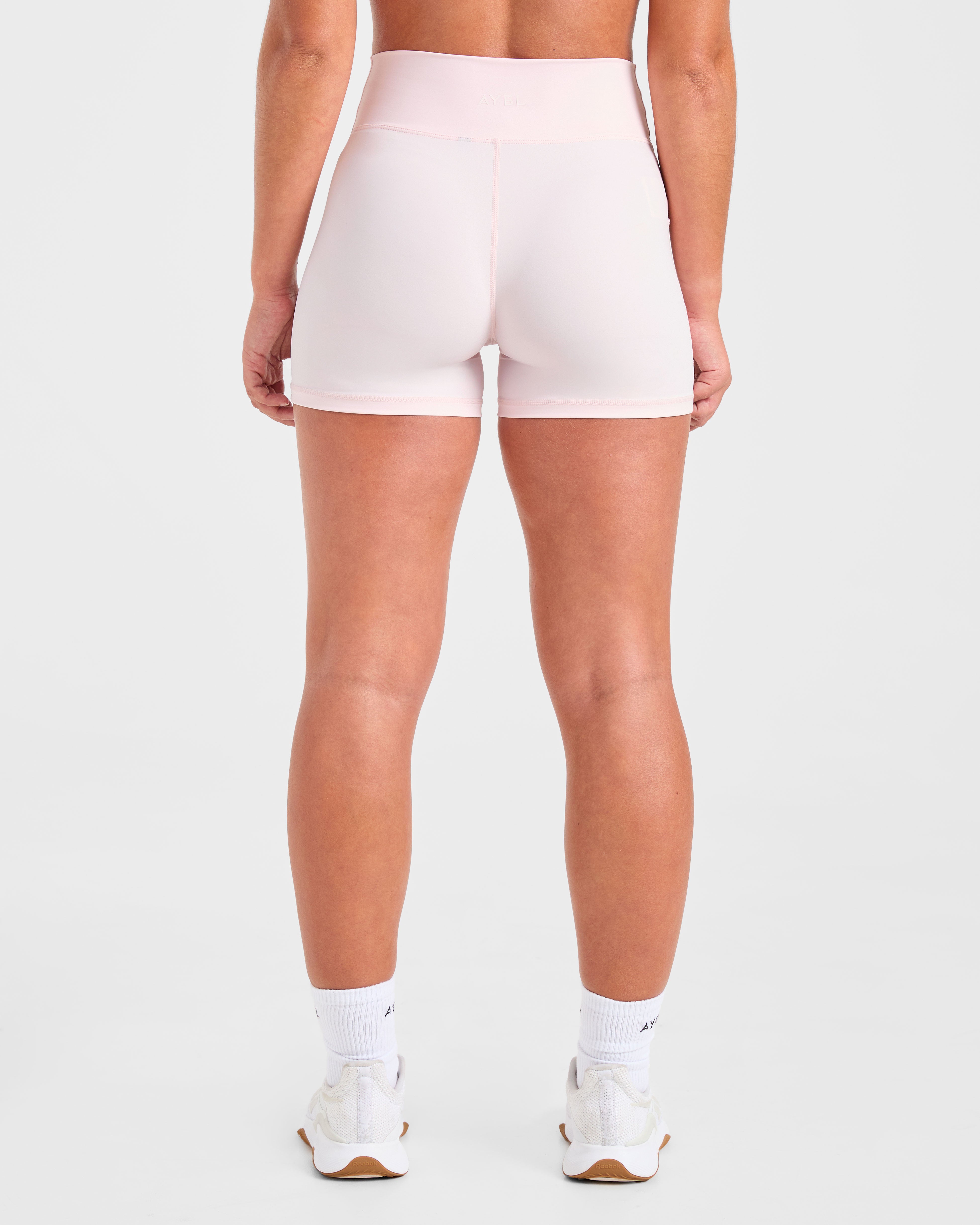 Sculpt Wrap Shorts - Iced Pink