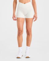 Sculpt Wrap Shorts - Tofu