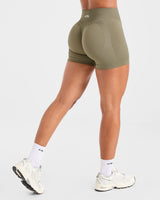 Adapt Seamless Shorts - Muted Olive