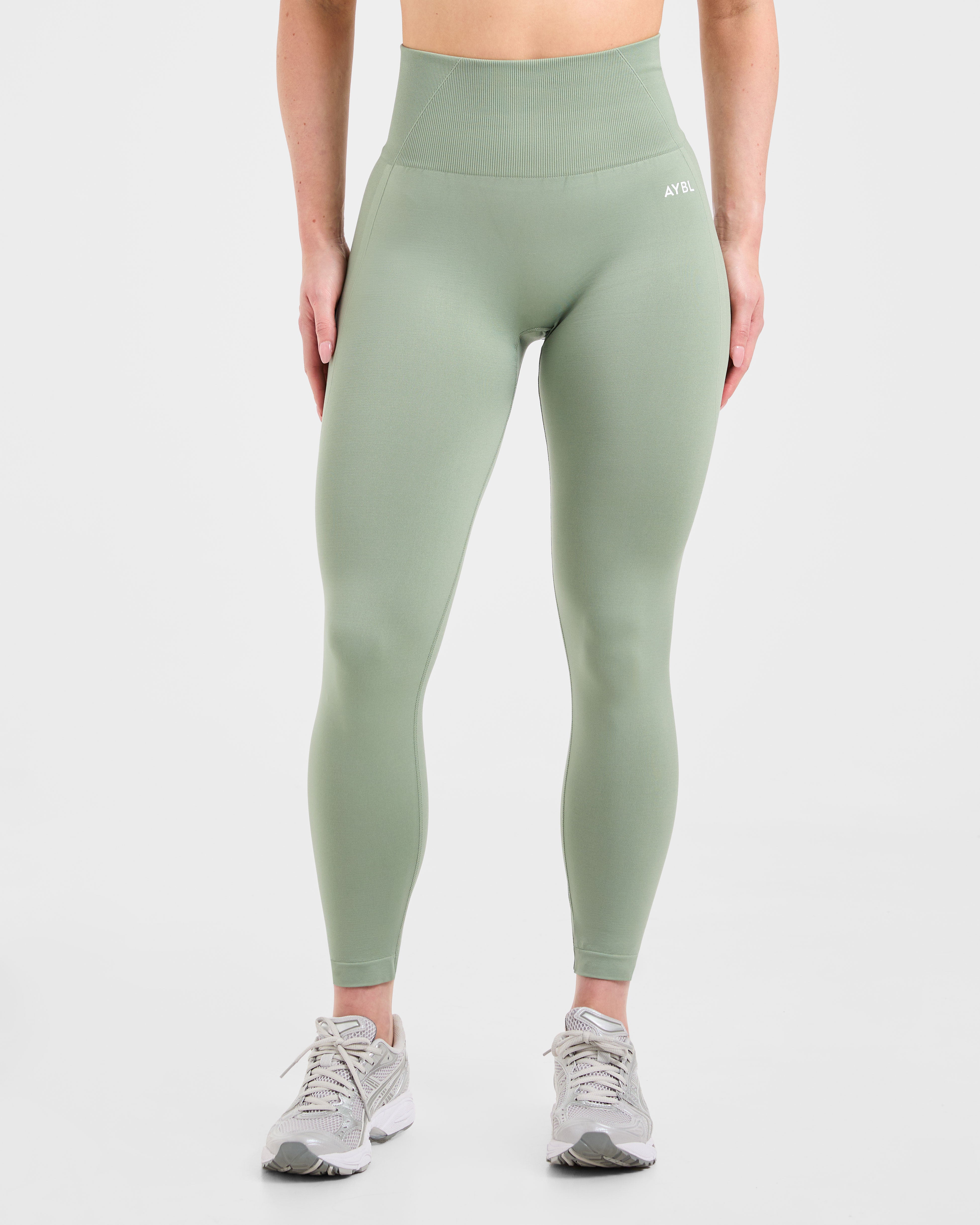 Empower Seamless Leggings - Grove Green