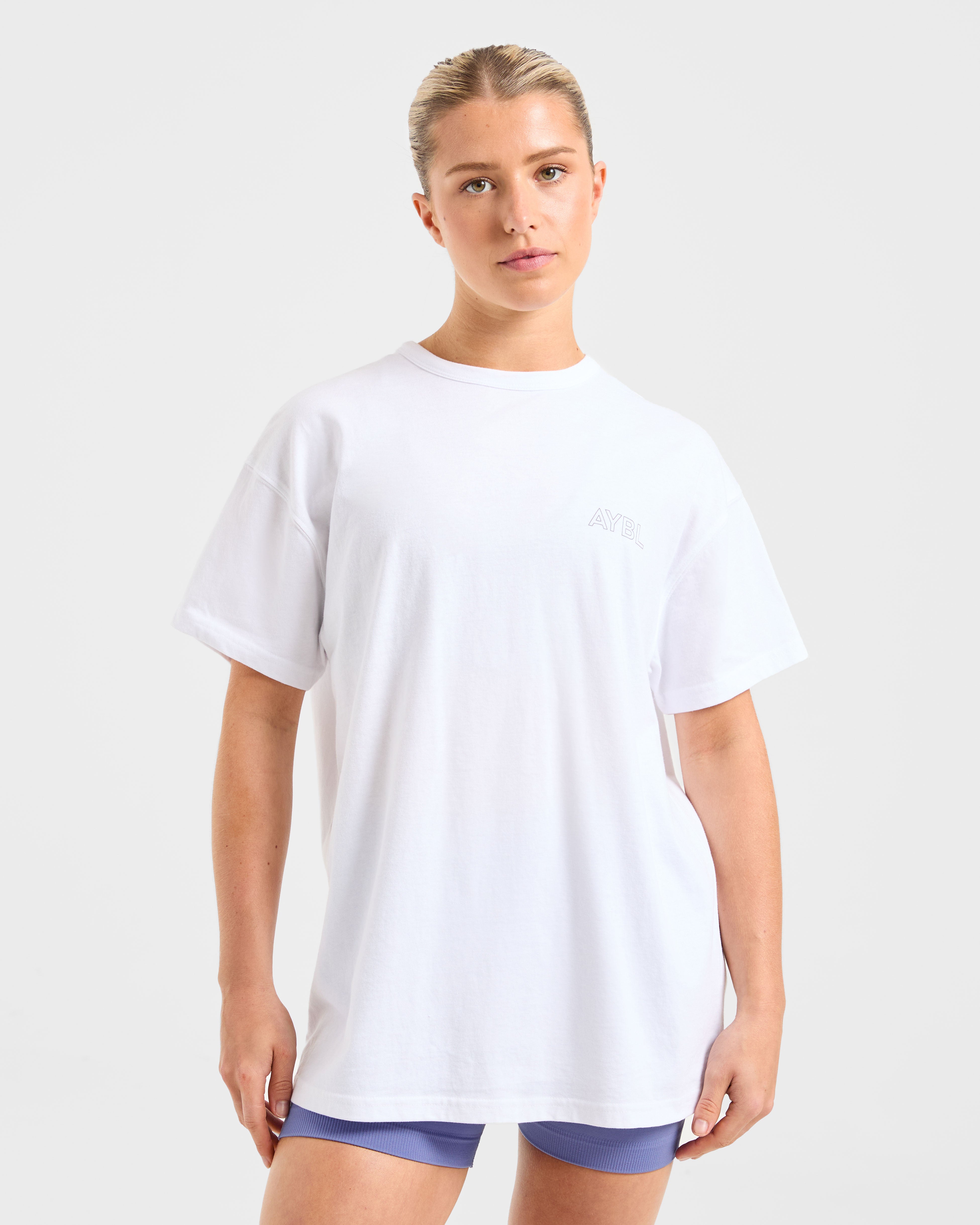 AYBL Athletics Oversized T Shirt - White