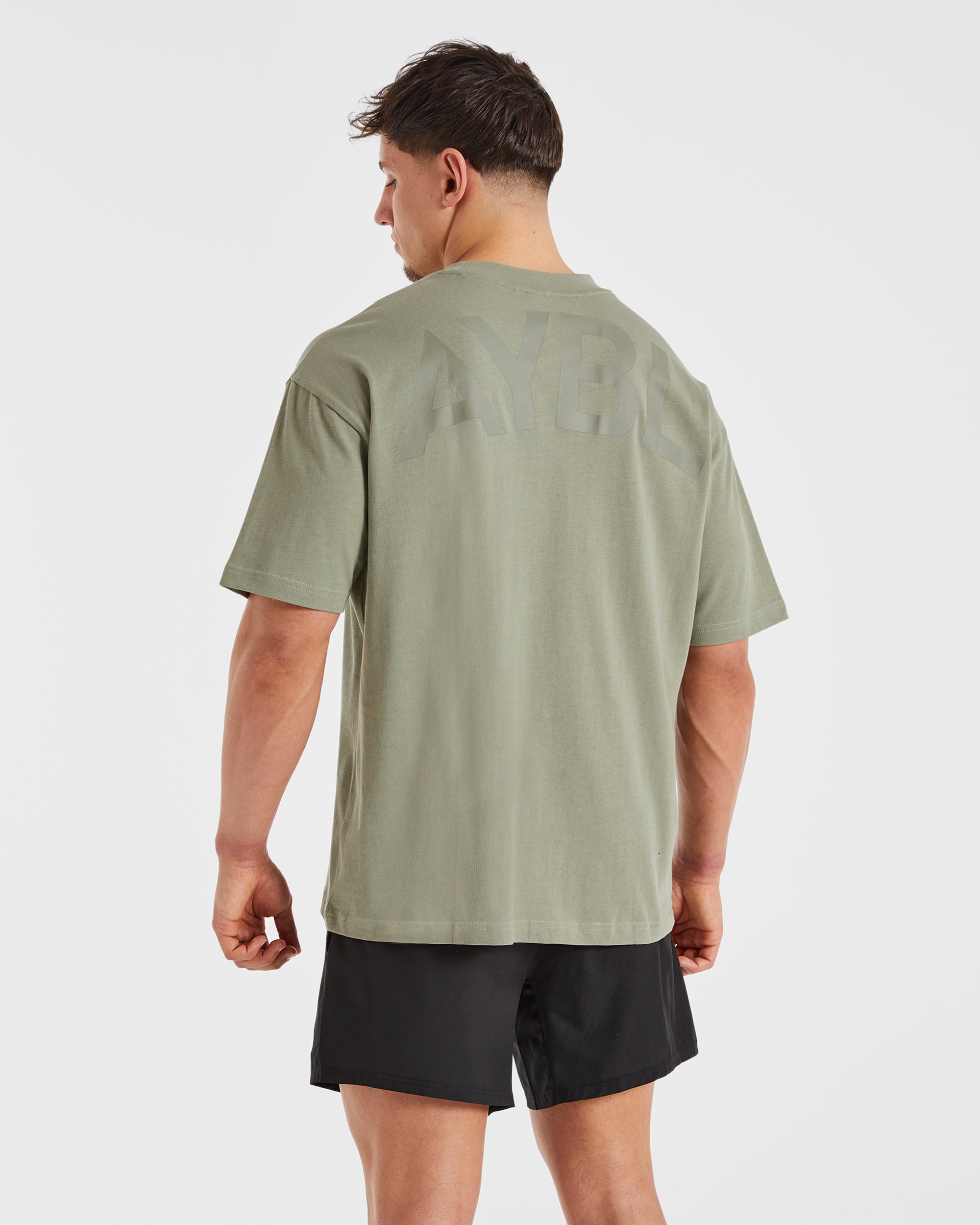 Essential Oversized T Shirt - Desert Olive