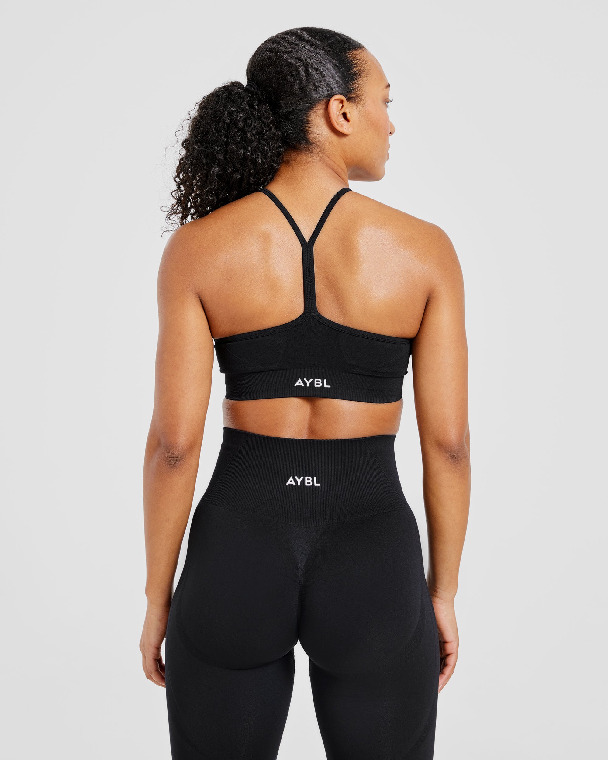 JD Empower Seamless Sports Bra - Black