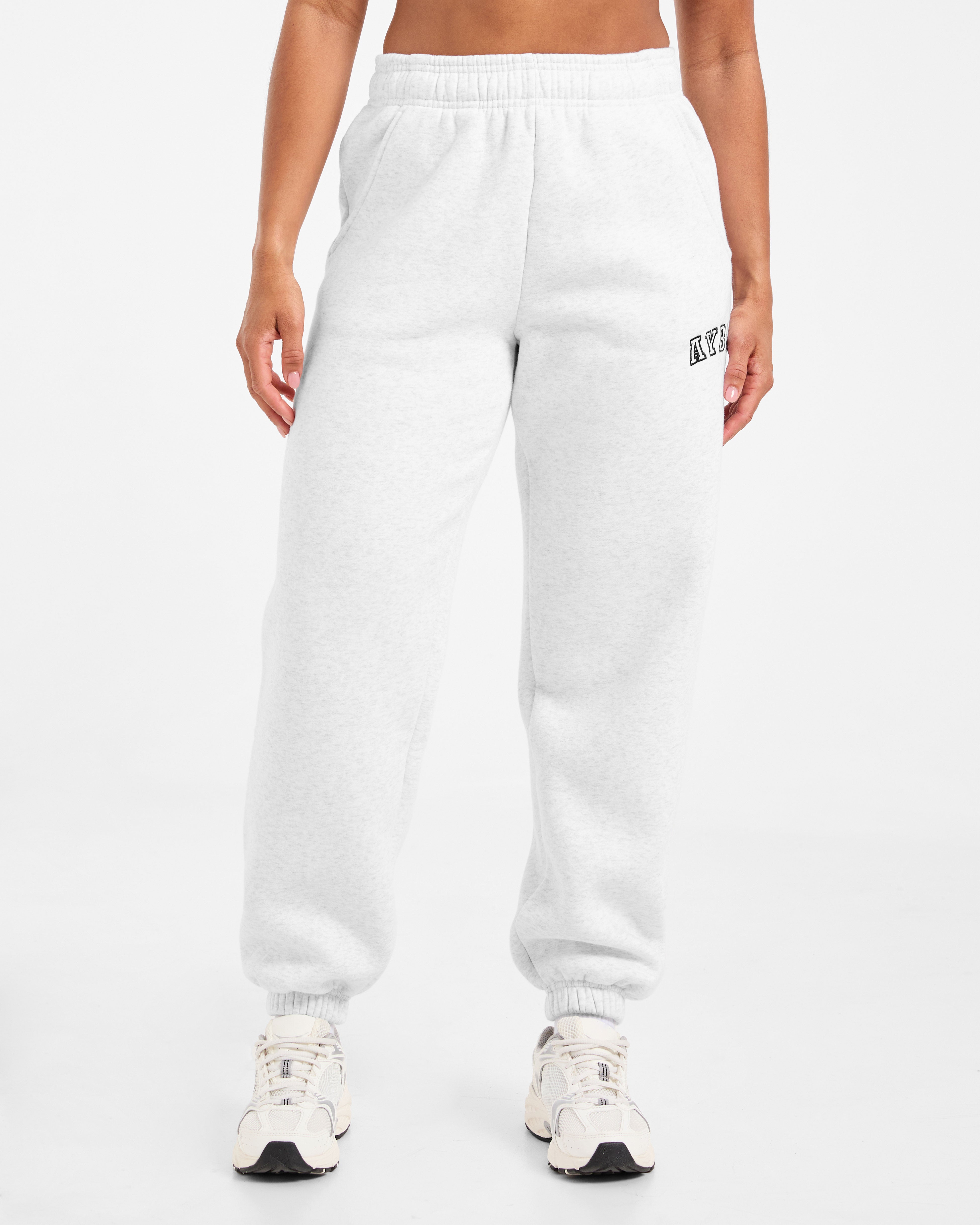 Varsity 2.0 Oversized Joggers - Heather Grey
