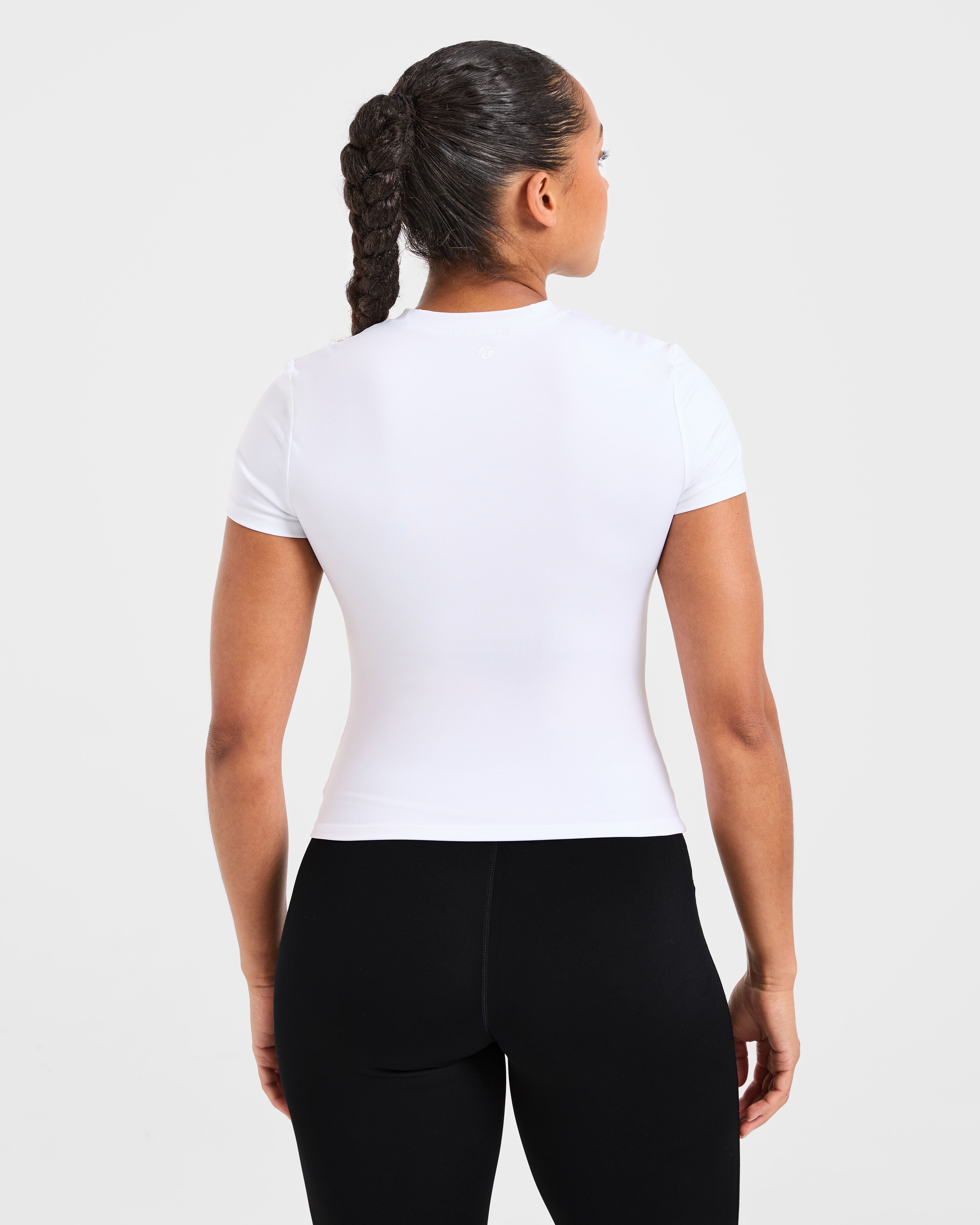 Sculpt T Shirt - White