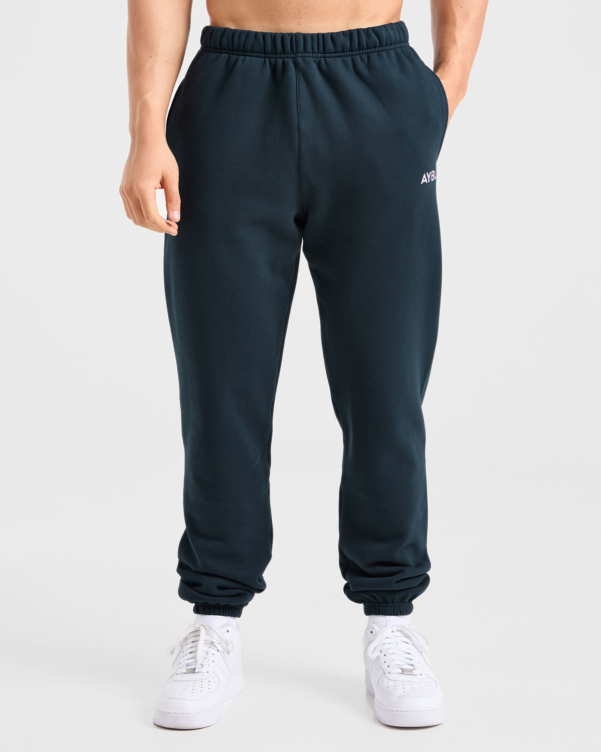 Essential Oversized Joggers - Navy