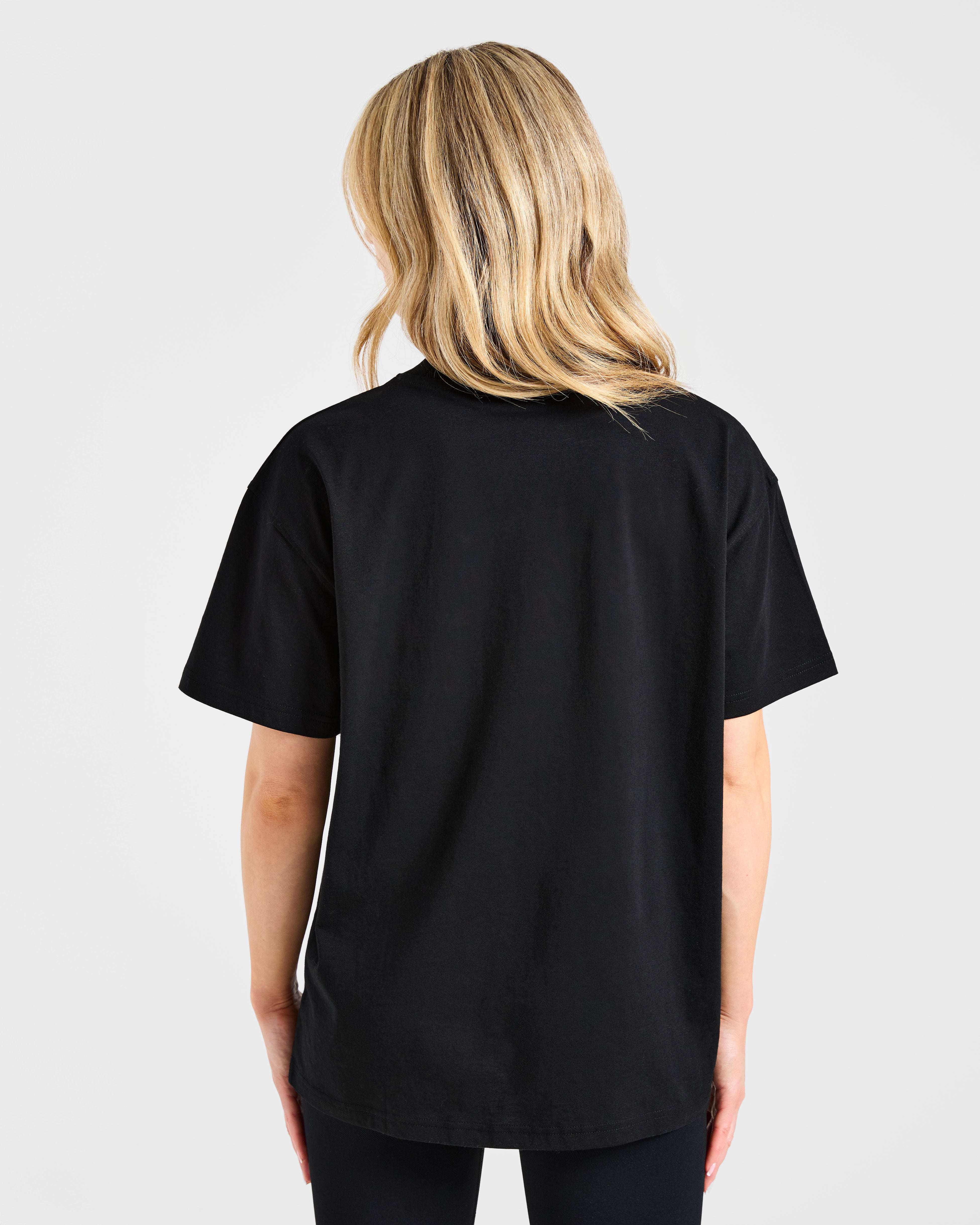 JD Varsity 2.0 Oversized T Shirt - Black