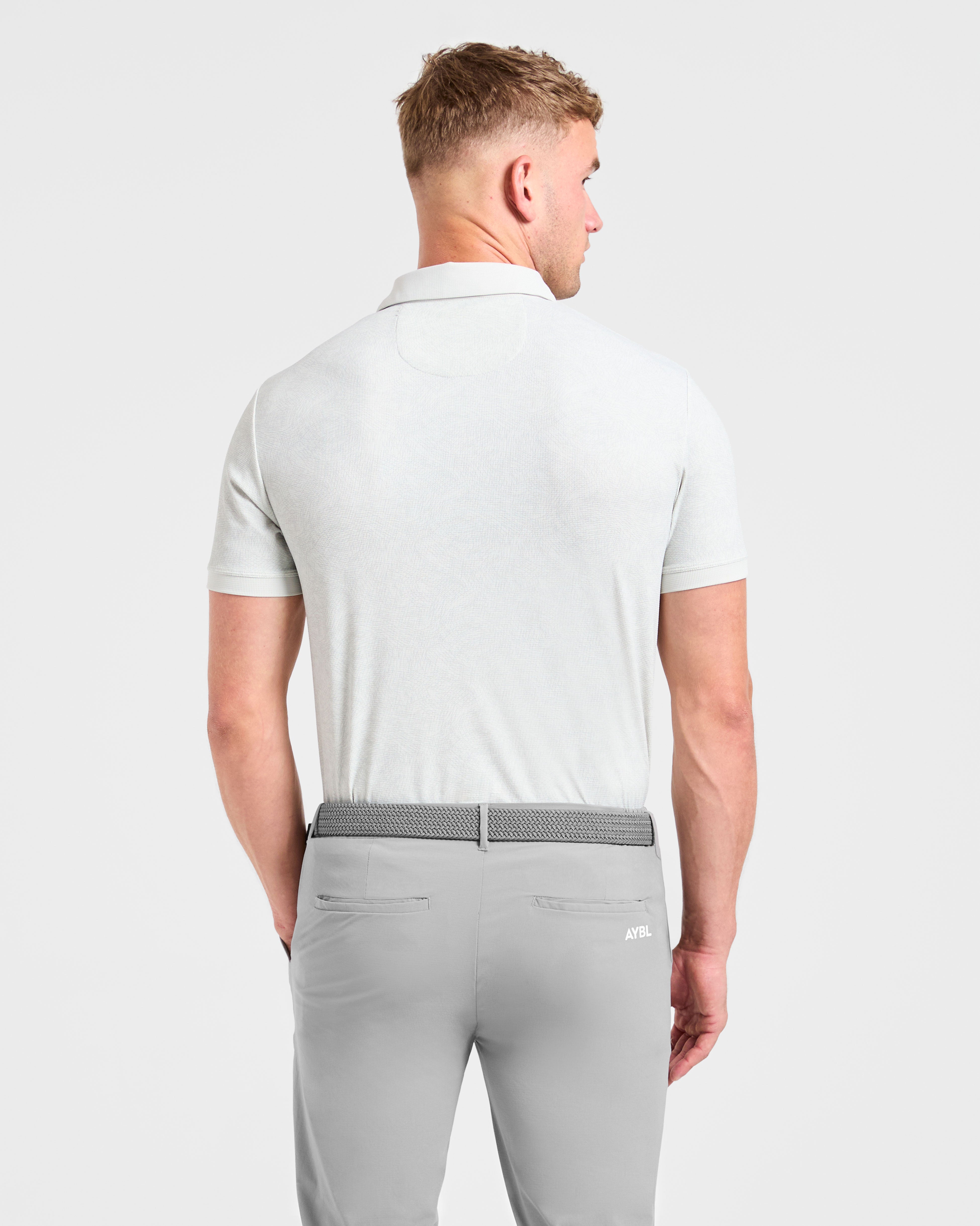 Precision Static Polo - Ice Grey