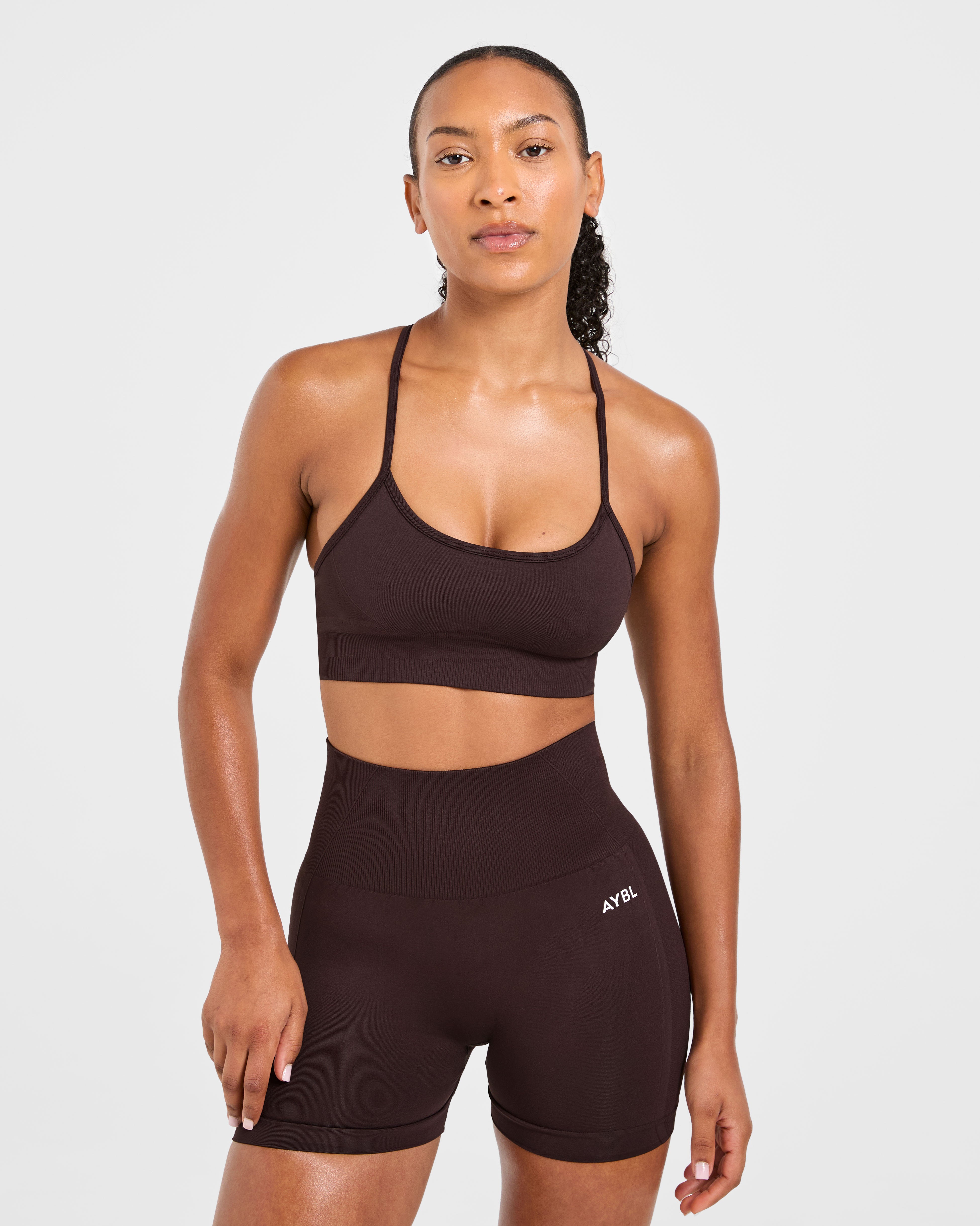 JD Empower Seamless Sports Bra - Cocoa Brown (Copy)