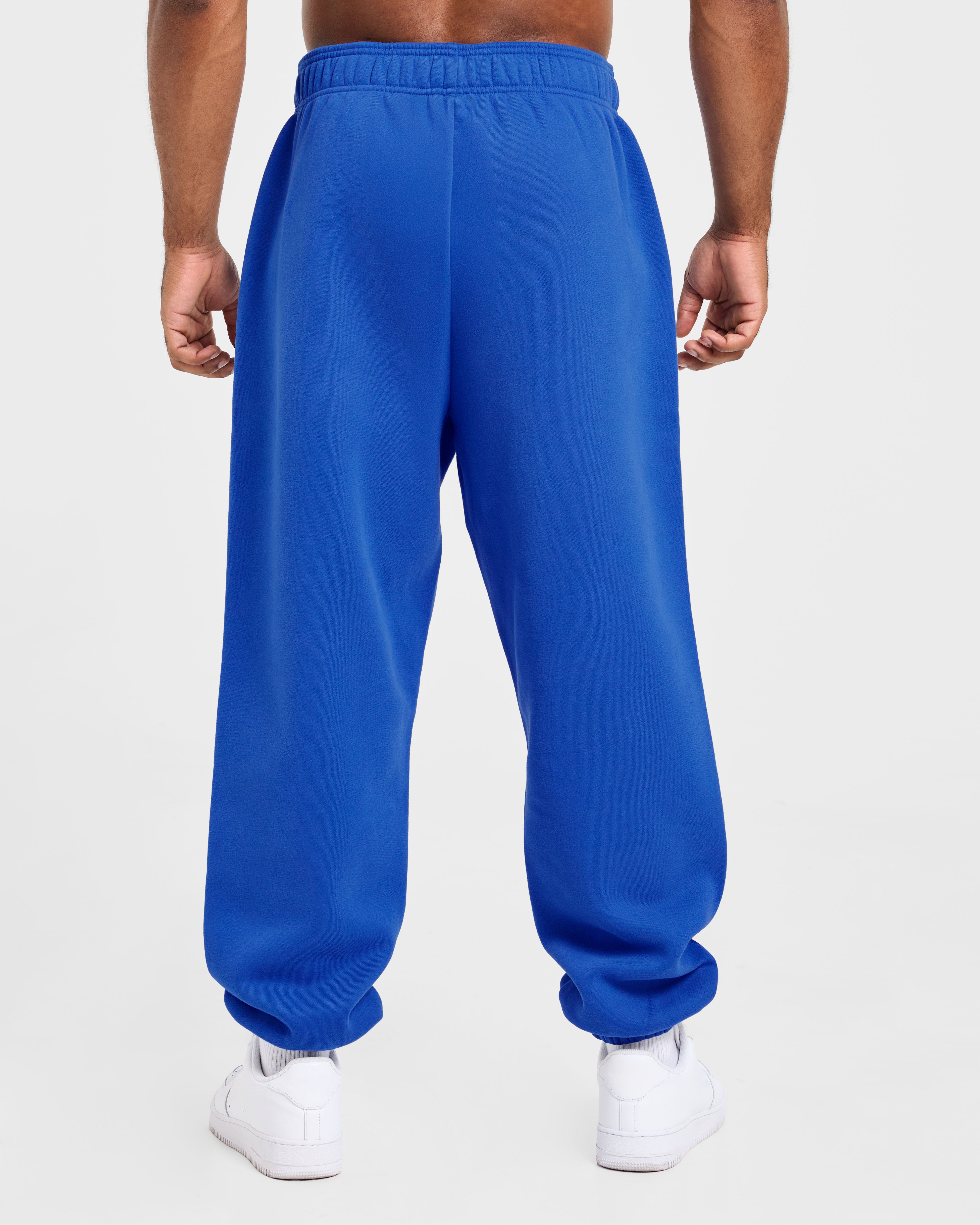 Academy Oversized Joggers - Cobalt
