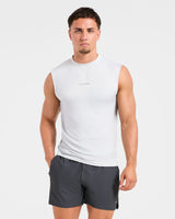 Run Slim Tank - Ice Grey