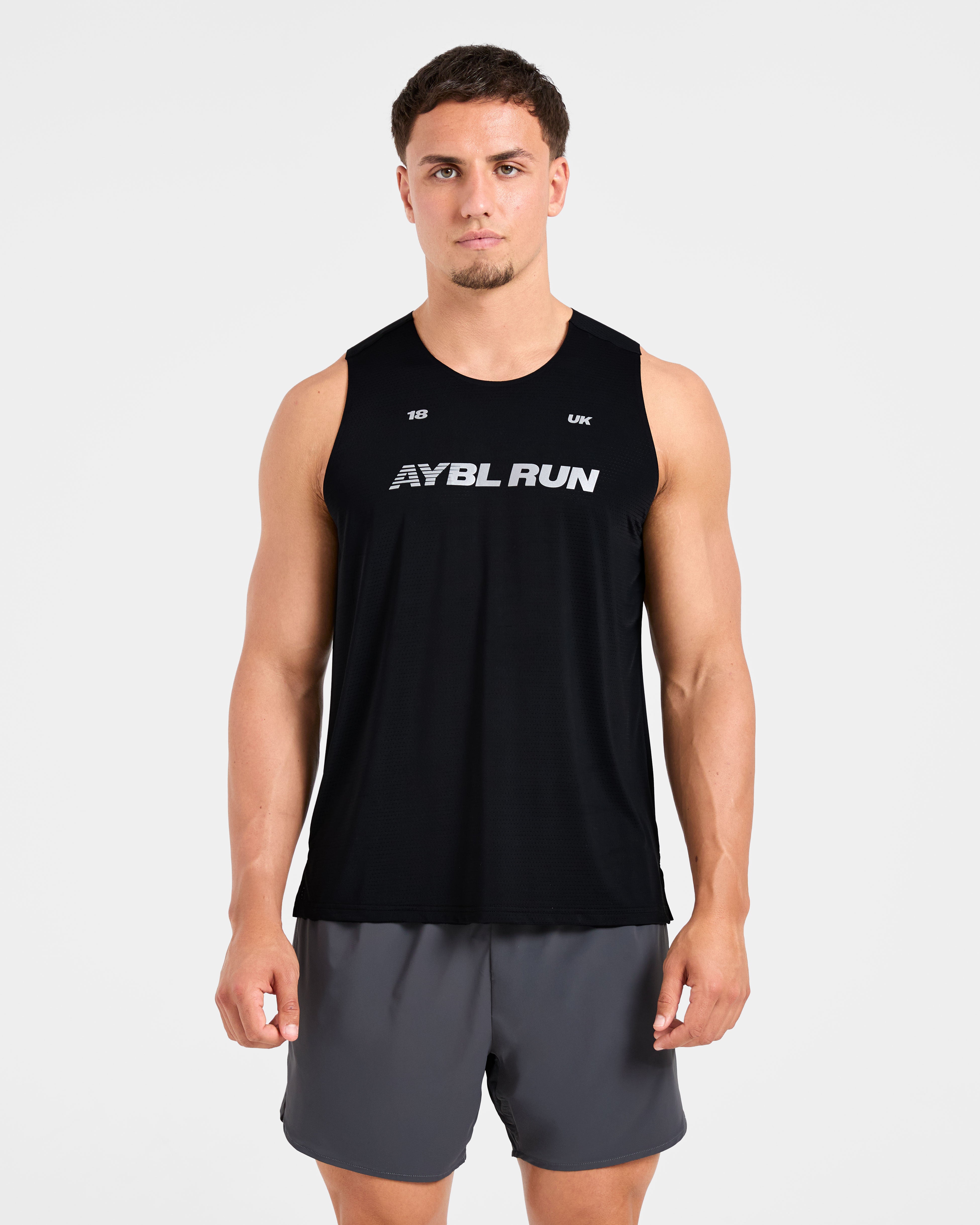 Run Loose Tank - Black