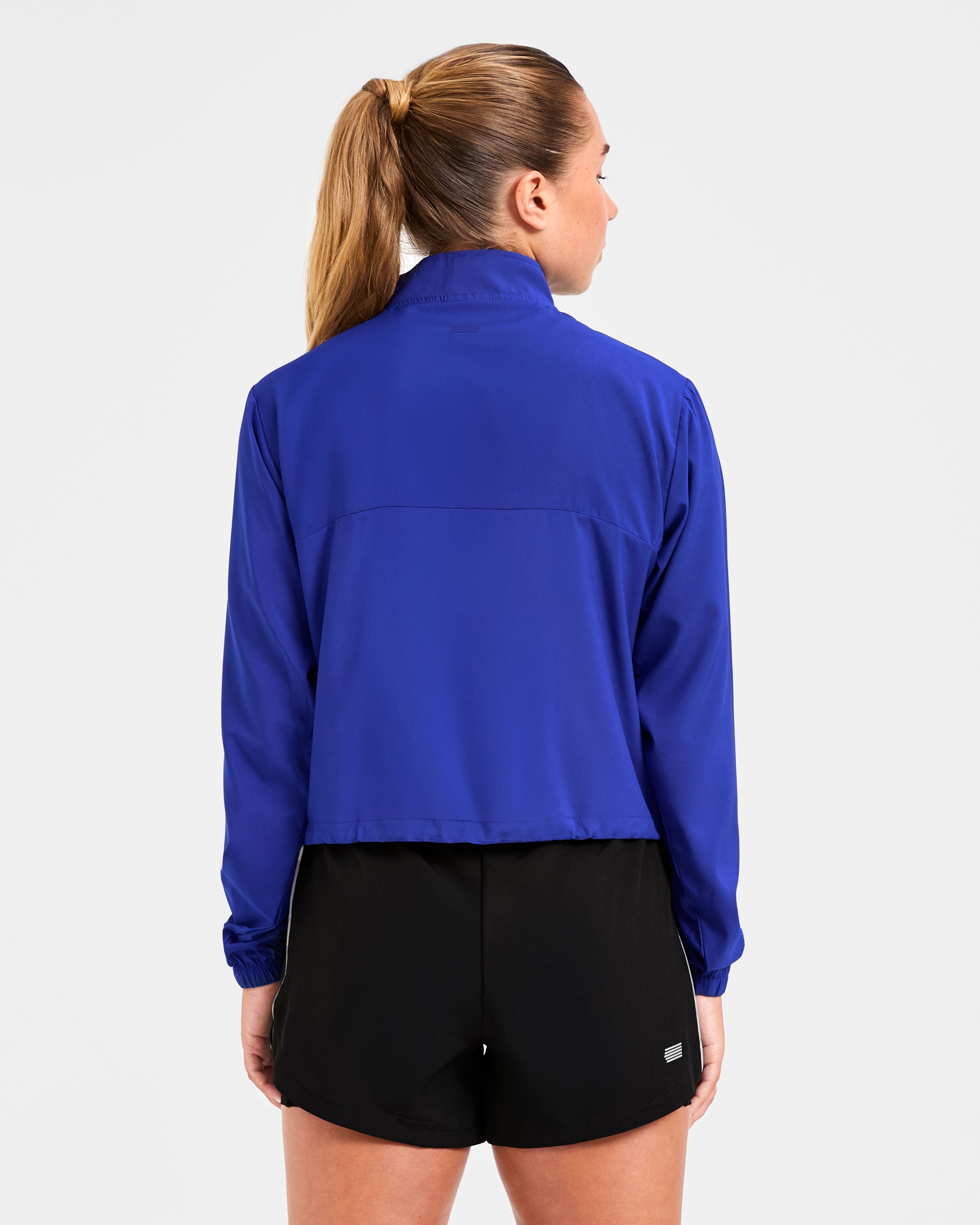 Run 1/2 Zip Jacket - Cobalt
