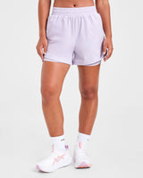 Run 2 in 1 Shorts - Ice Lilac