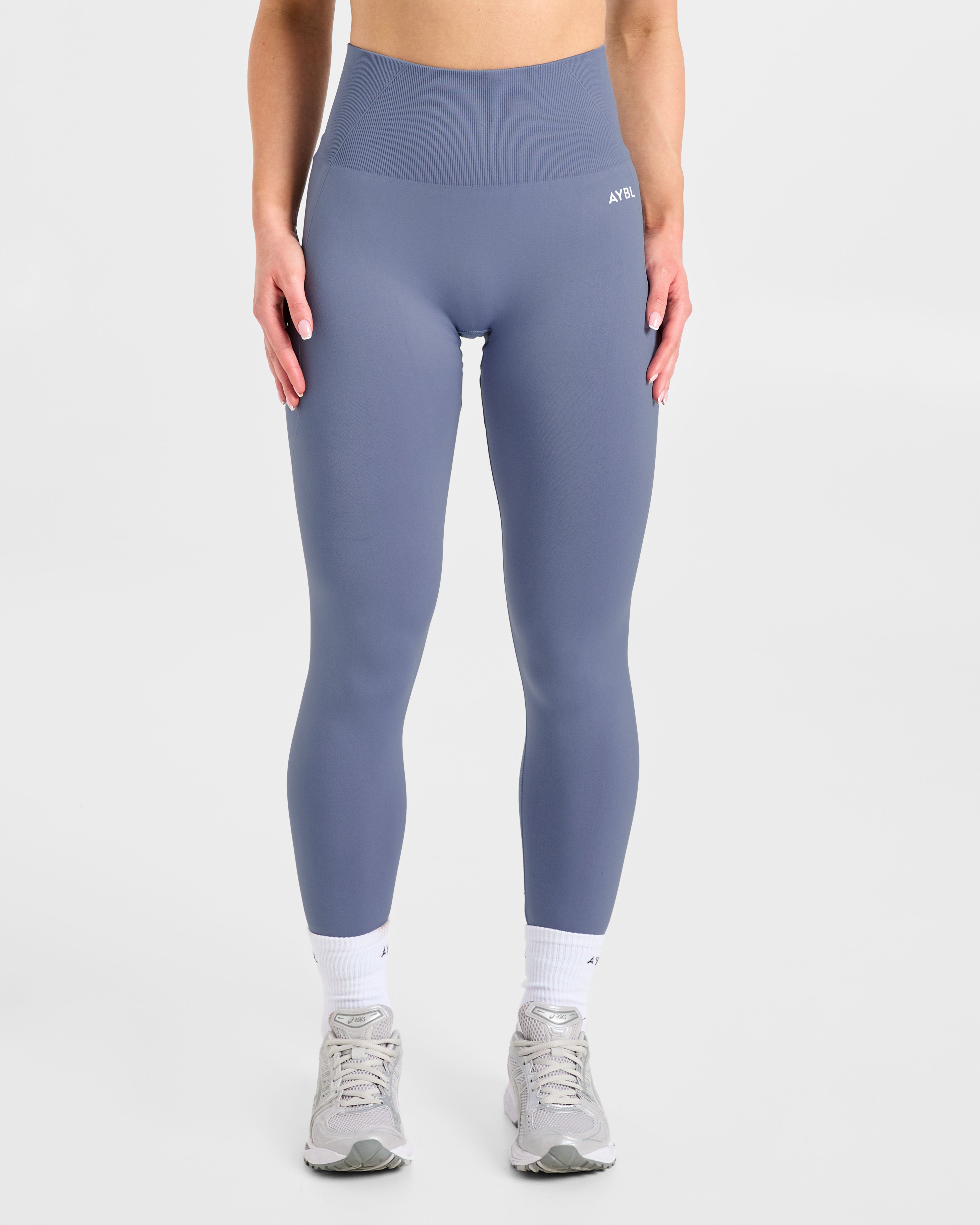 Empower Seamless Leggings - Slate Blue