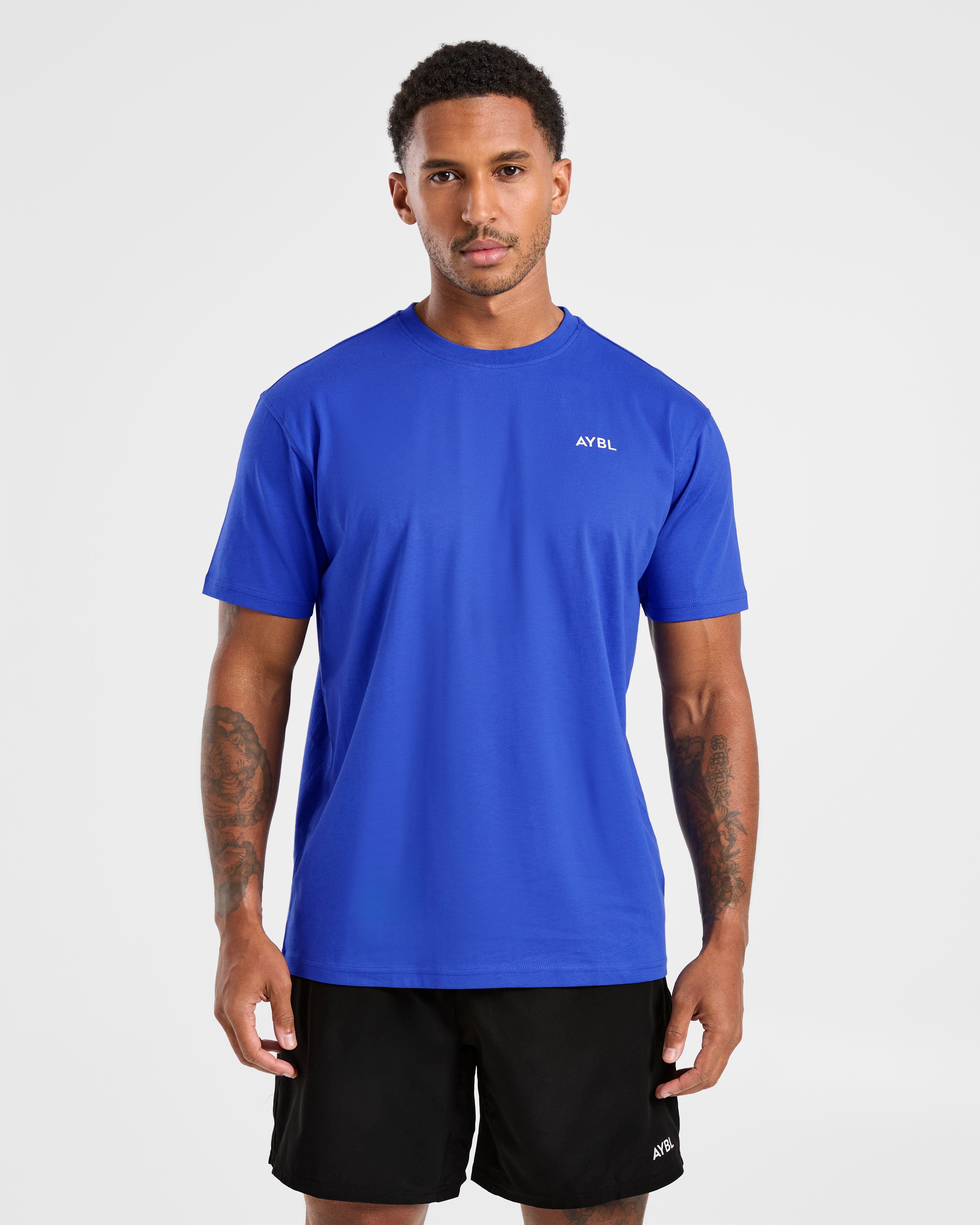 Essential T Shirt - Cobalt Blue