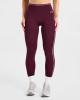 Form Leggings - Deep Mulberry