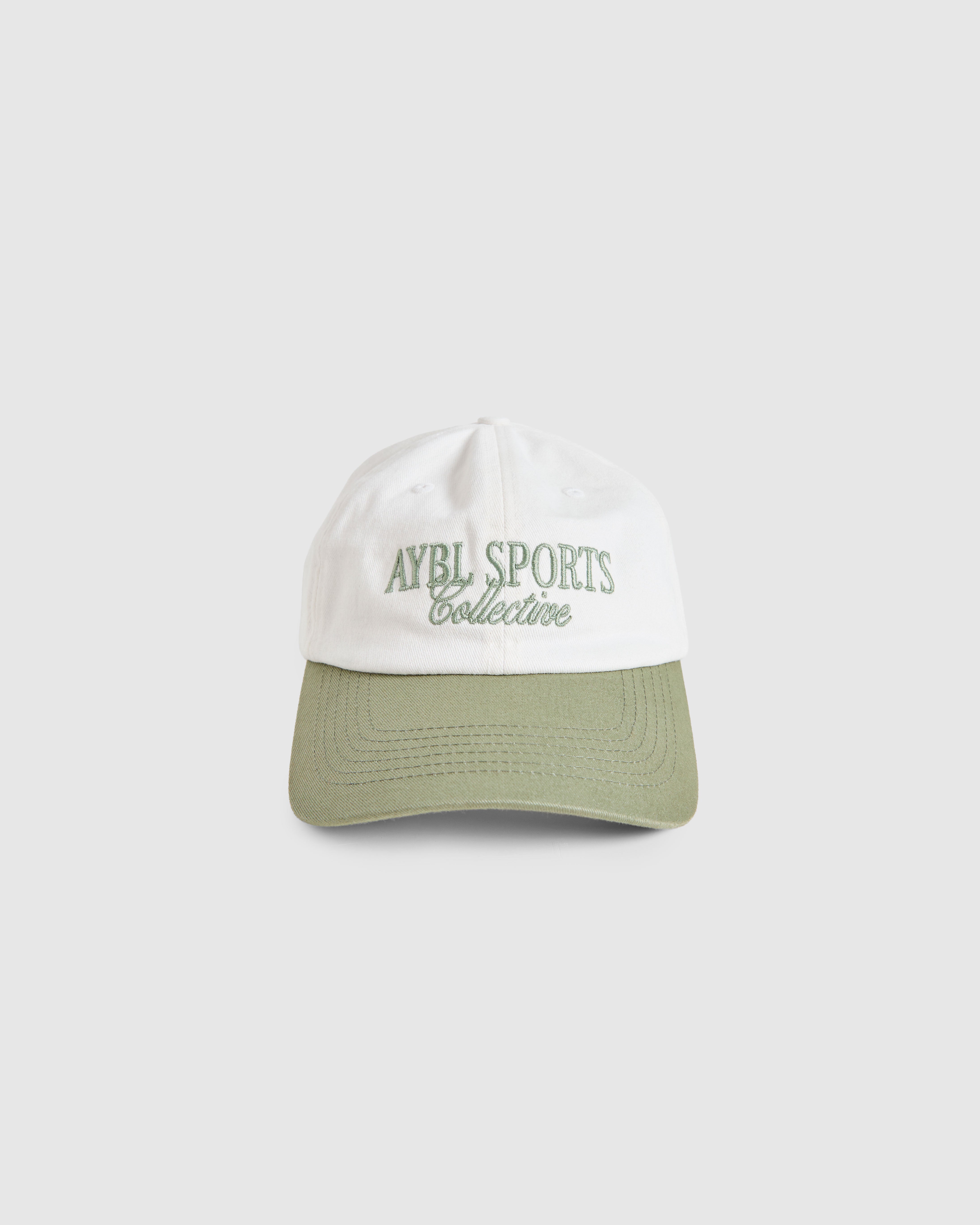 Sports Collective Cap - Off White/Green