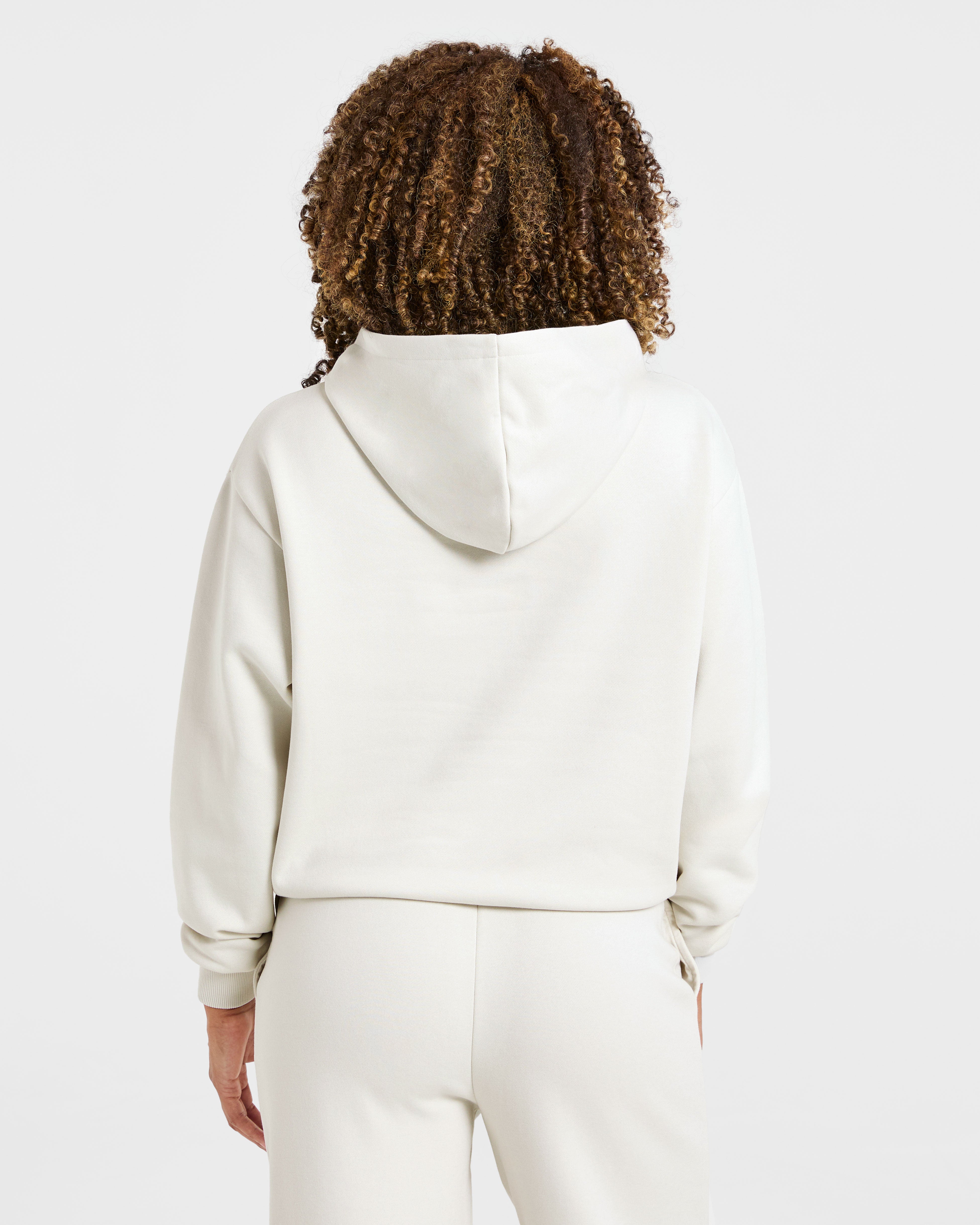 Lifestyle Oversized Hoodie - Off-White