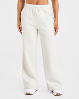 Lifestyle Oversized Straight Leg Joggers - Off-White