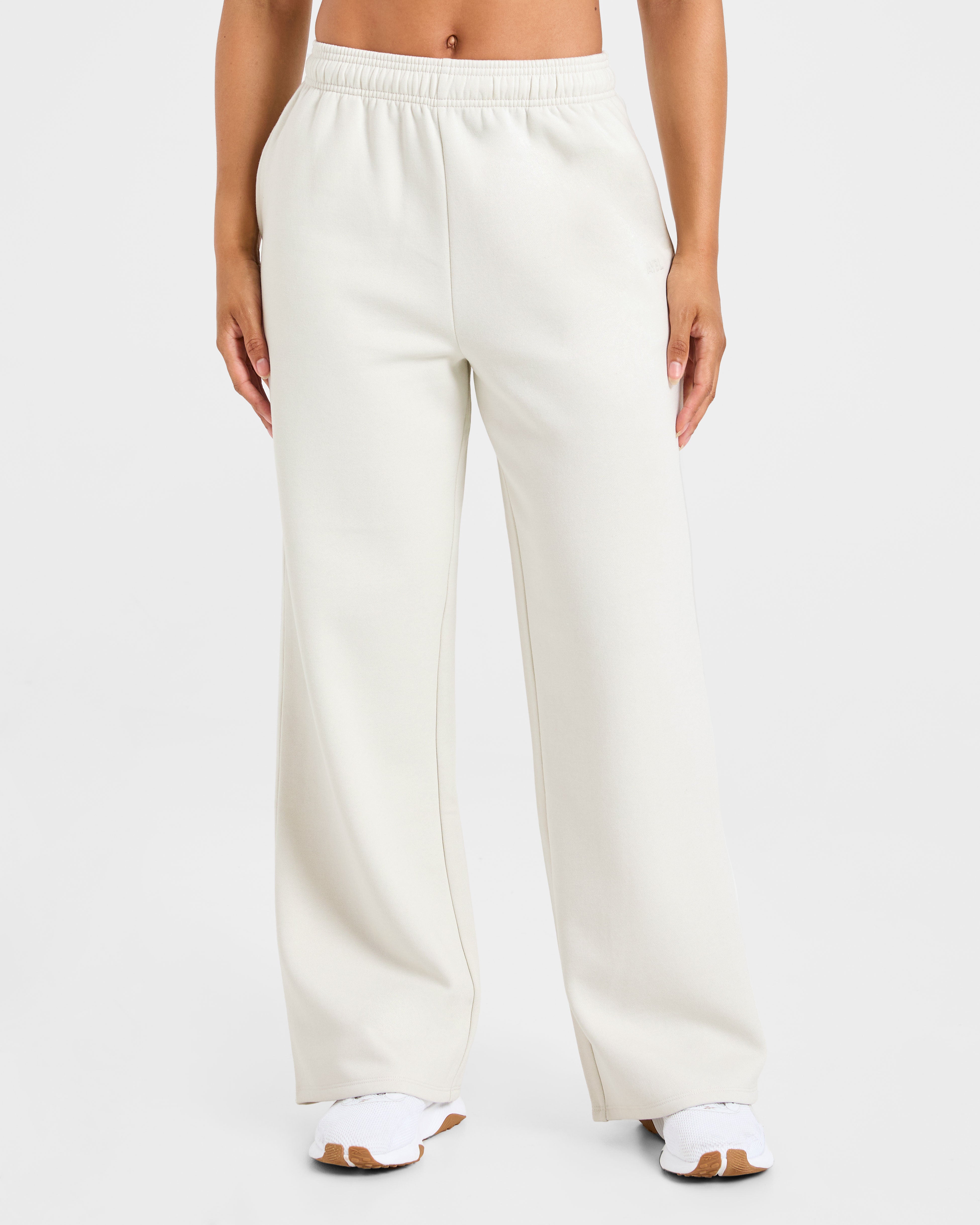 Lifestyle Oversized Straight Leg Joggers - Off-White