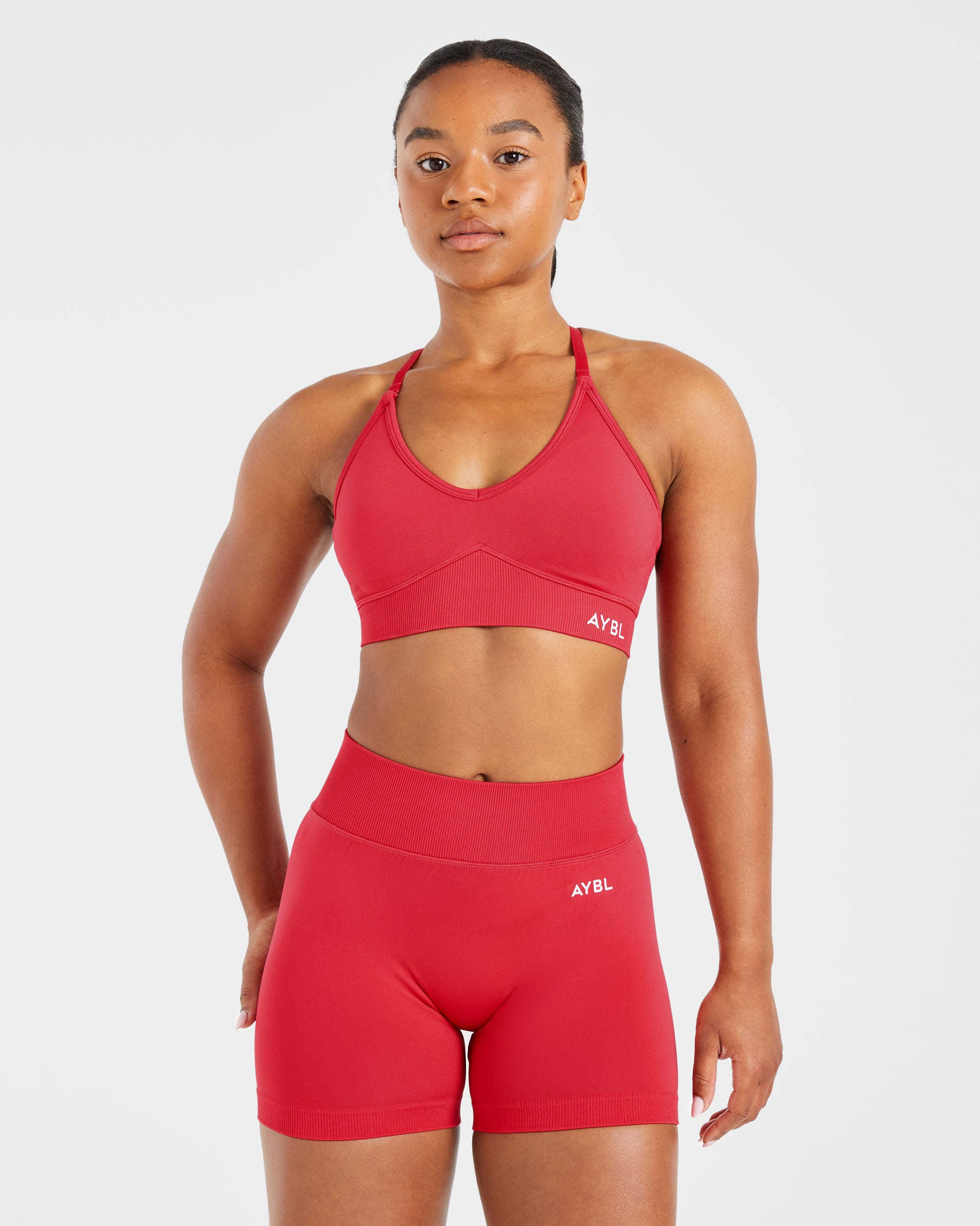 Adapt Seamless Sports Bra - Salsa Red