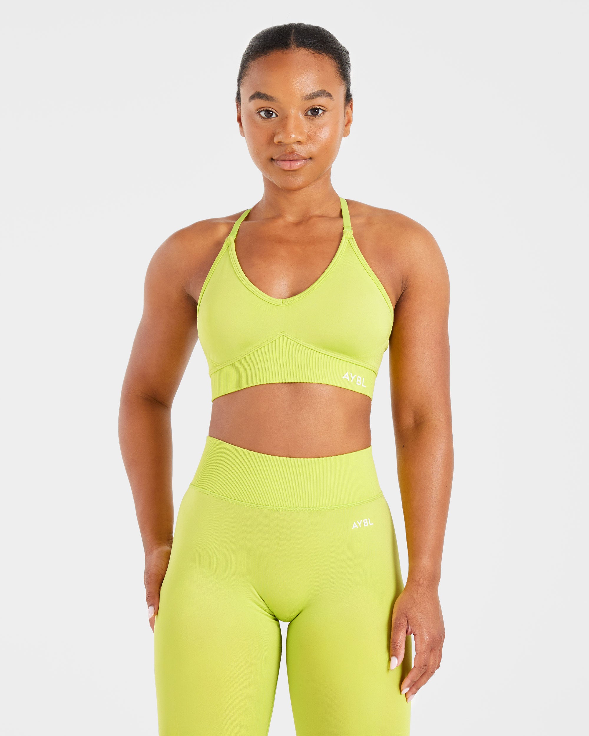 Adapt Seamless Sports Bra - Lime Green