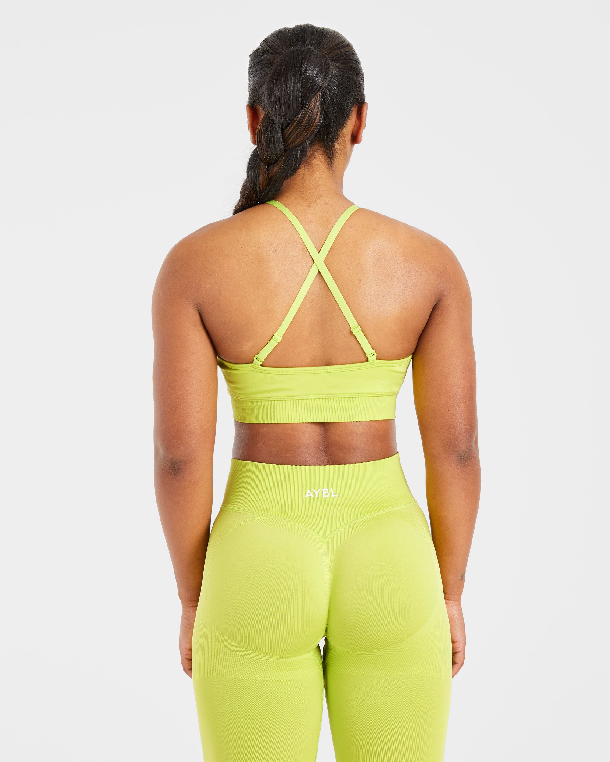 Adapt Seamless Sports Bra - Lime Green