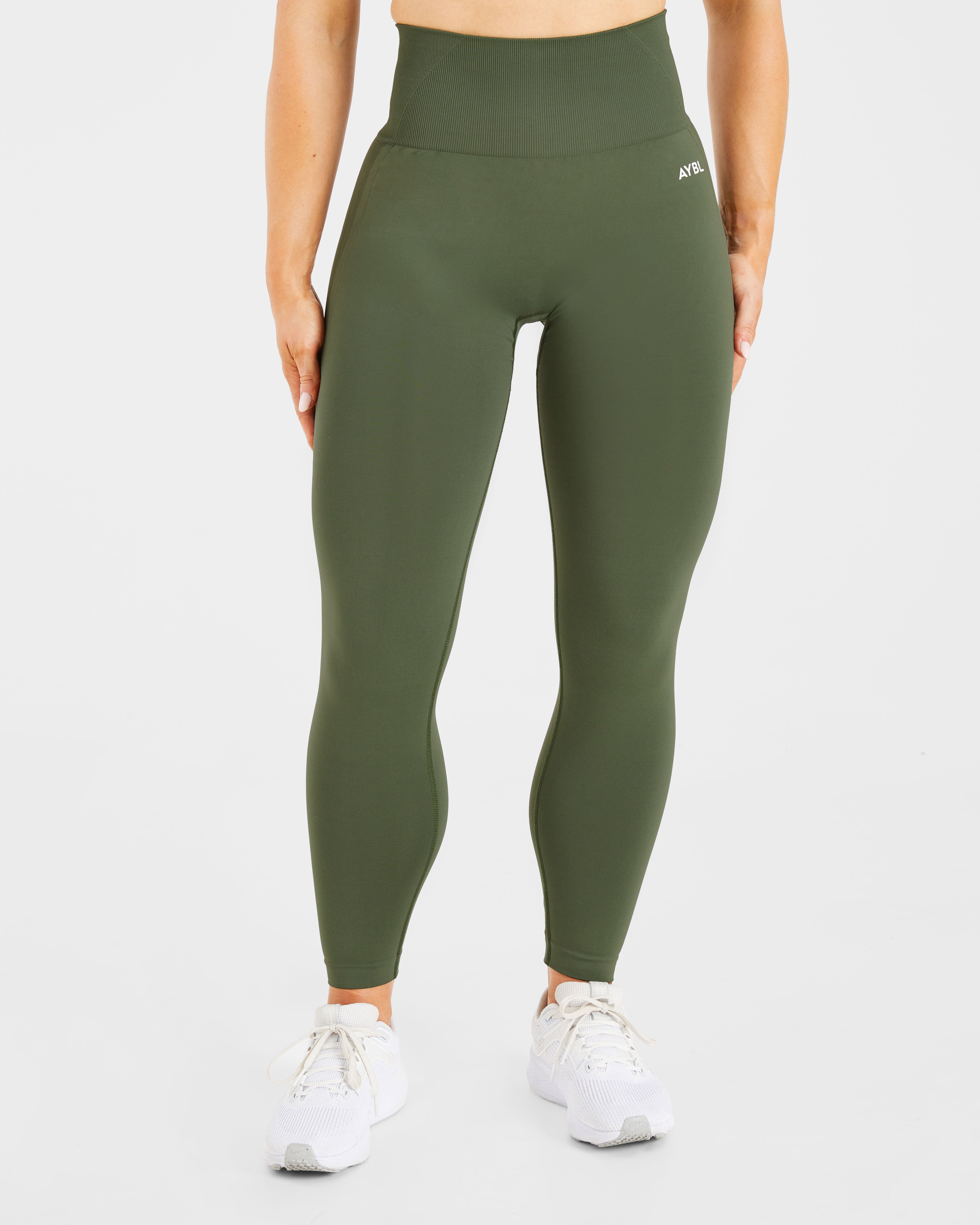 Legging sans couture Empower - Vert Kaki