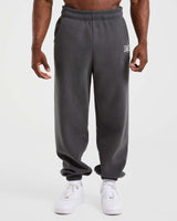 Academy Oversized Joggers - Charcoal