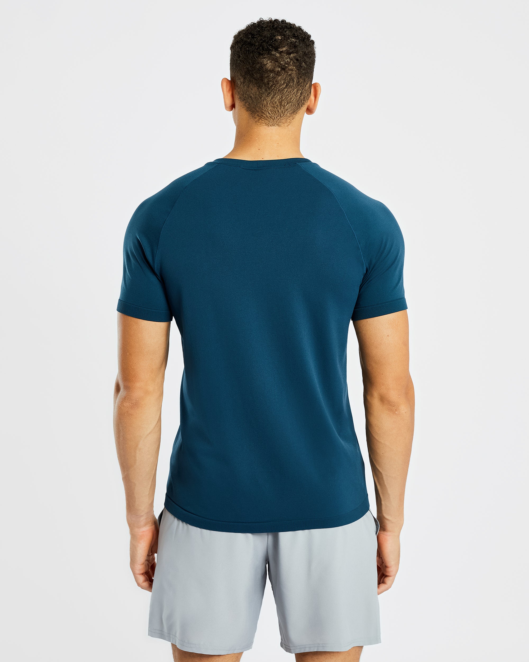 Ascend Seamless T-Shirt – Marineblau