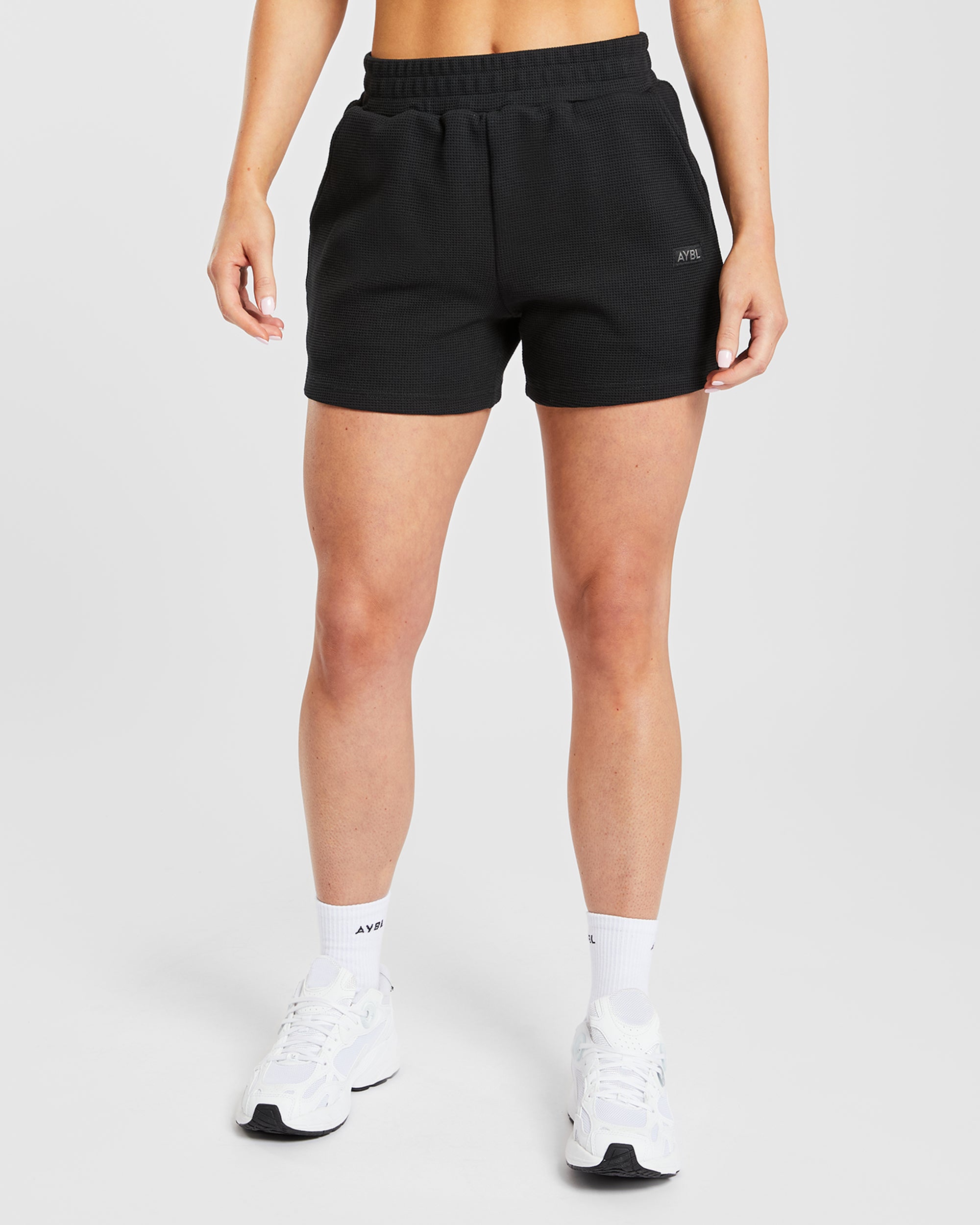 Waffle Shorts - Black