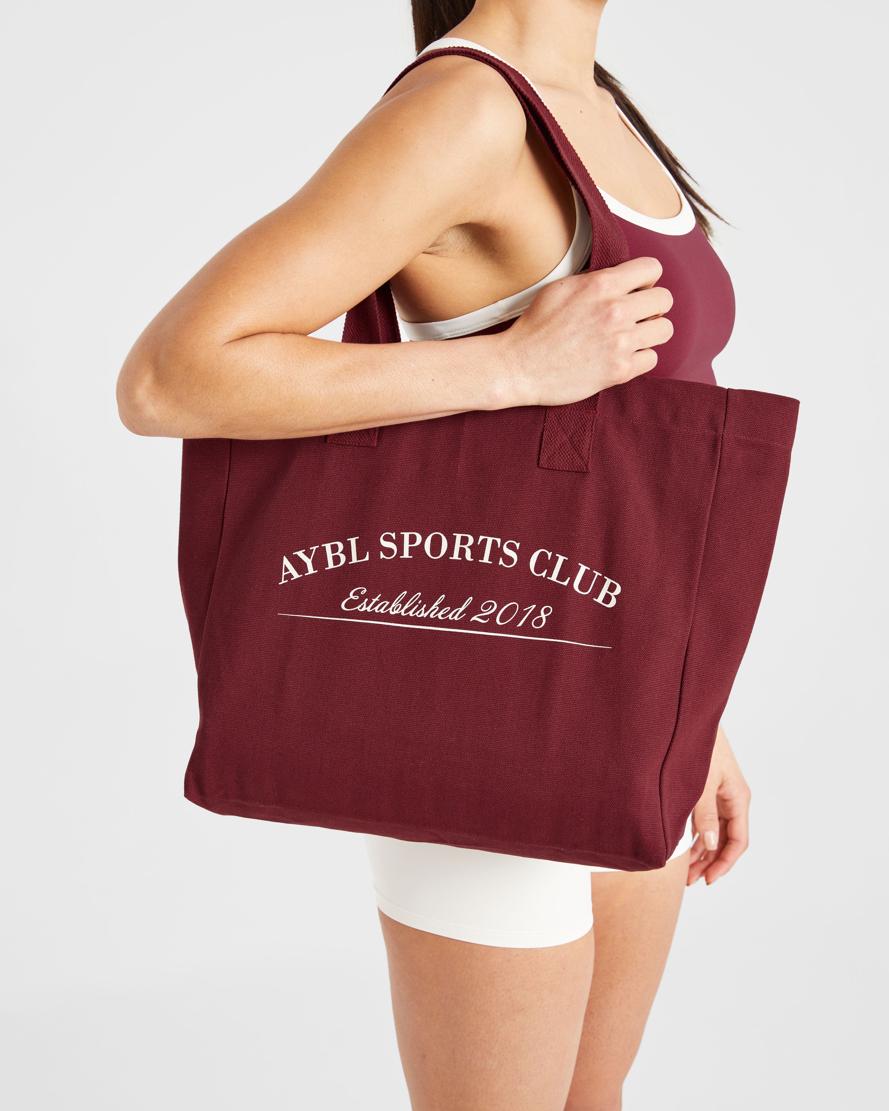 Courtside Tote Bag - Summer Cherry