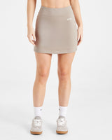Courtside Skort - Mocha