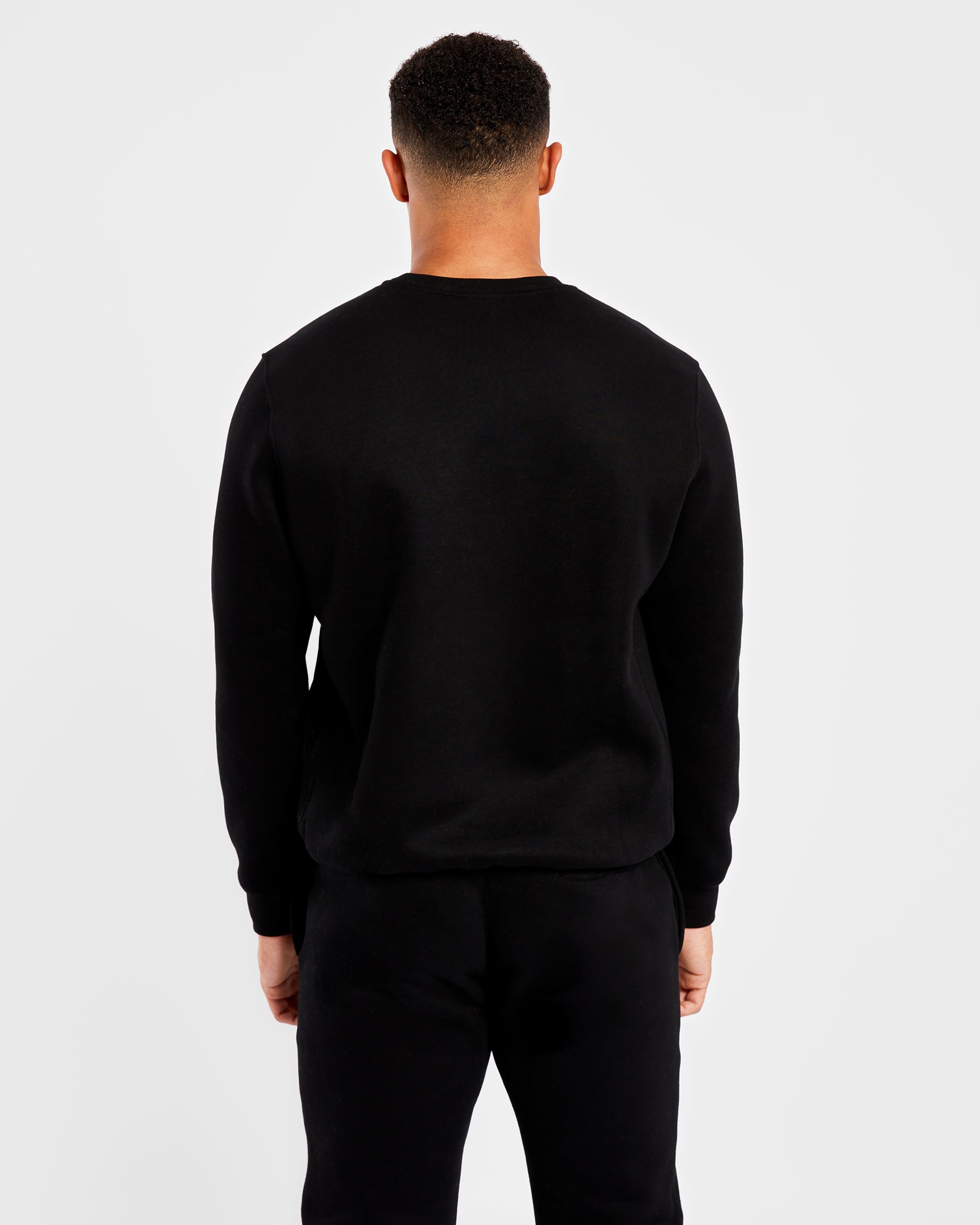 Essential-Pullover – Schwarz