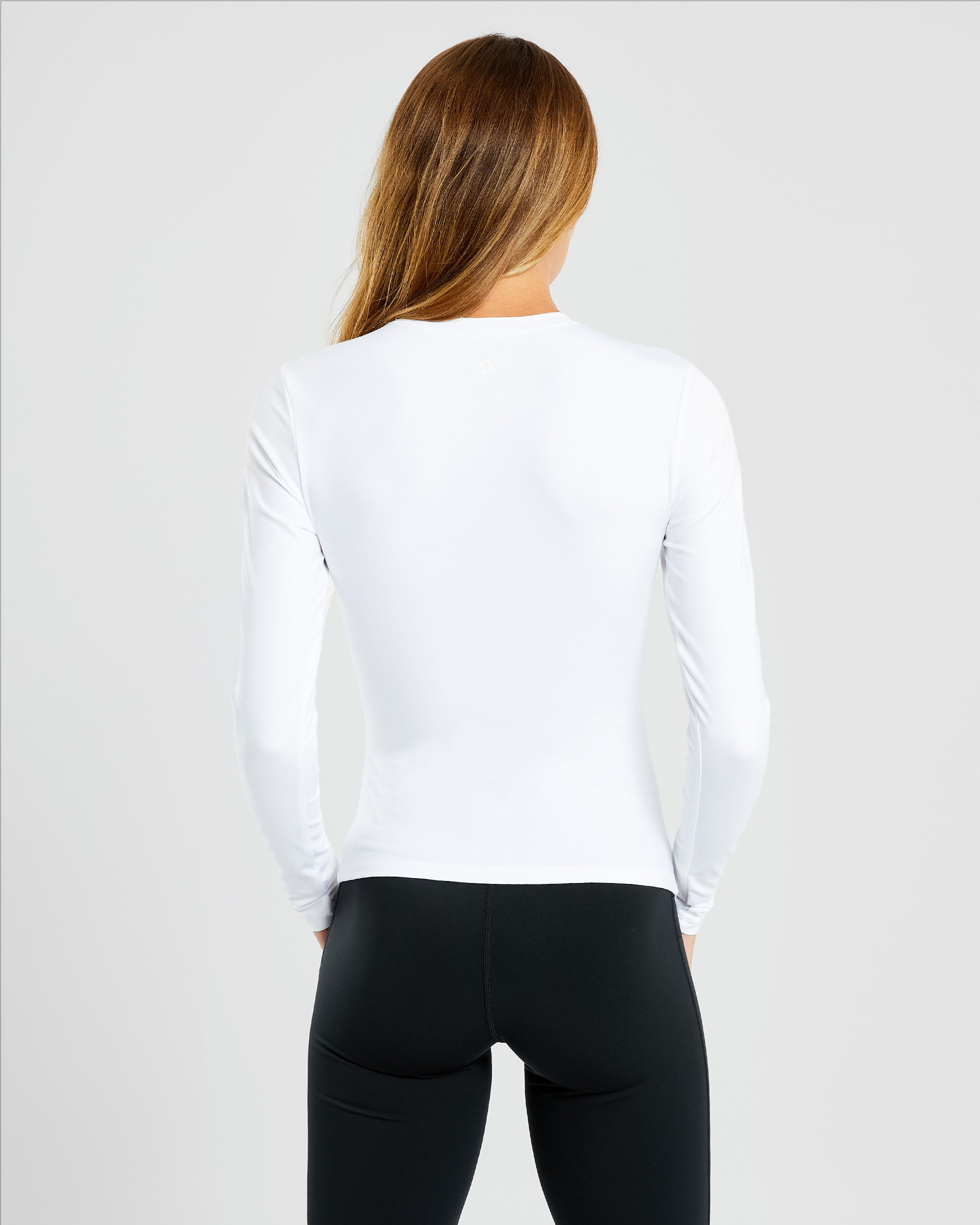 Sculpt Long Sleeve Top - White
