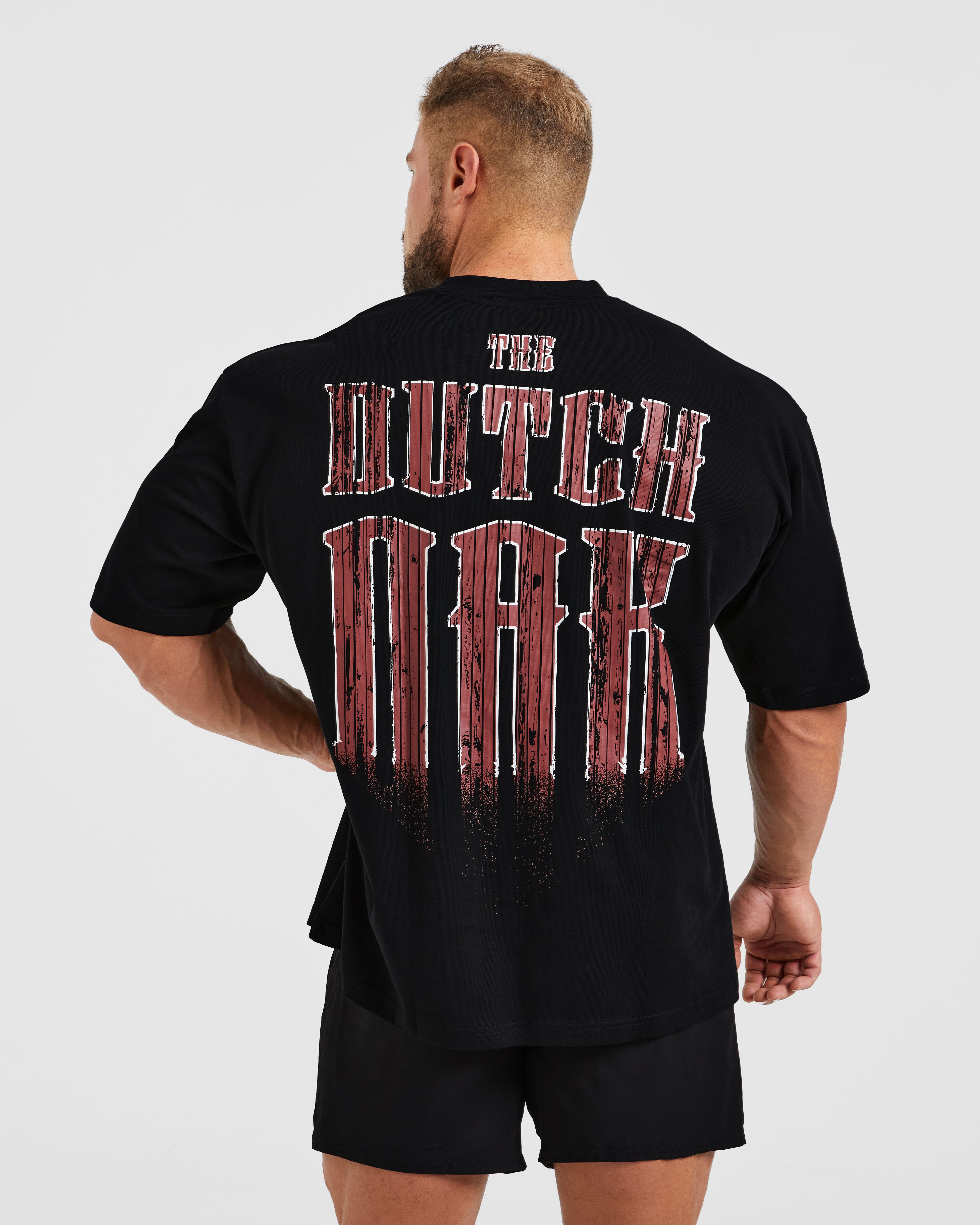 Wesley Vissers X The Dutch Oak Oversized T Shirt - Black