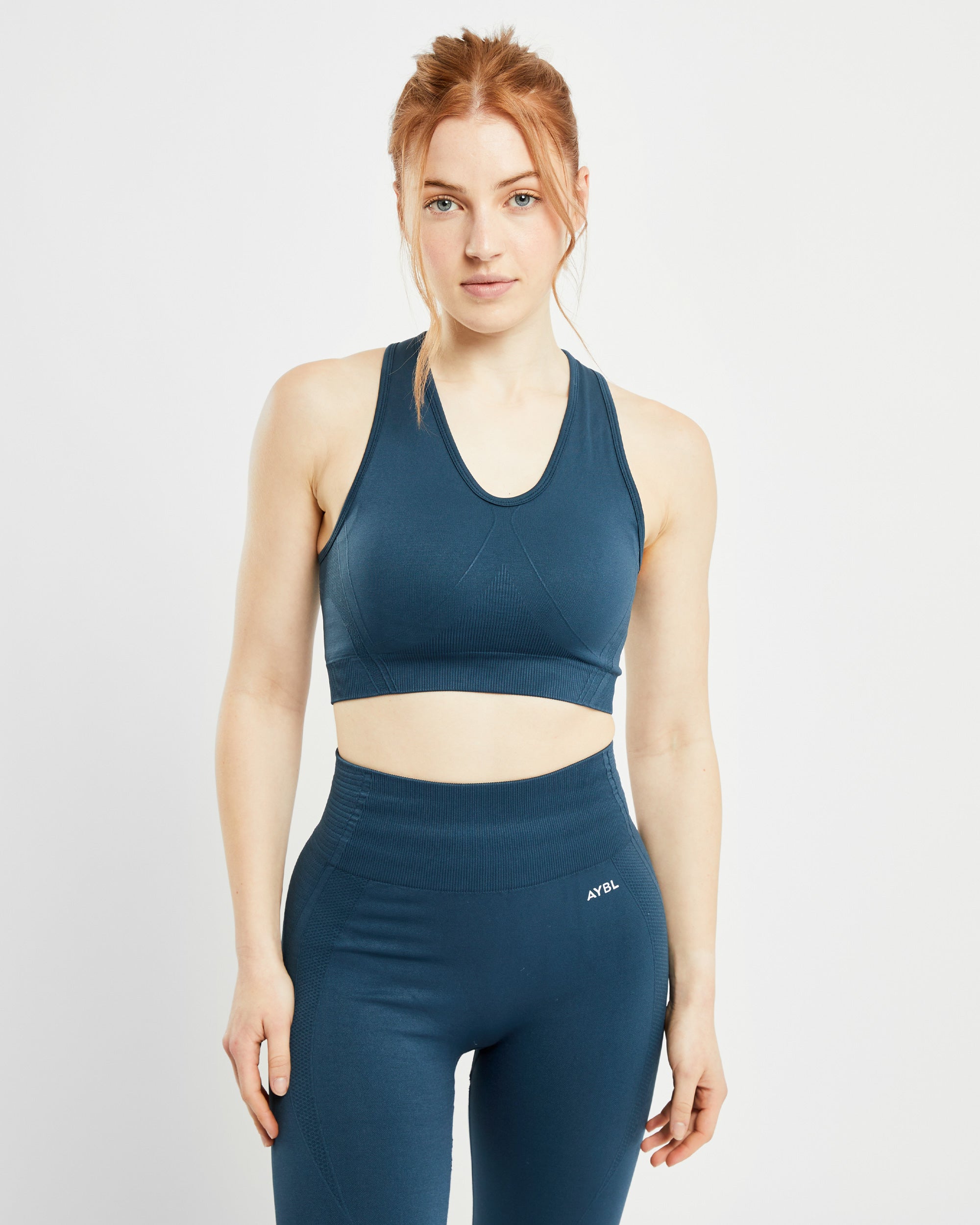 Balance V2 Seamless Sports Bra - Marine Blue - aybldev