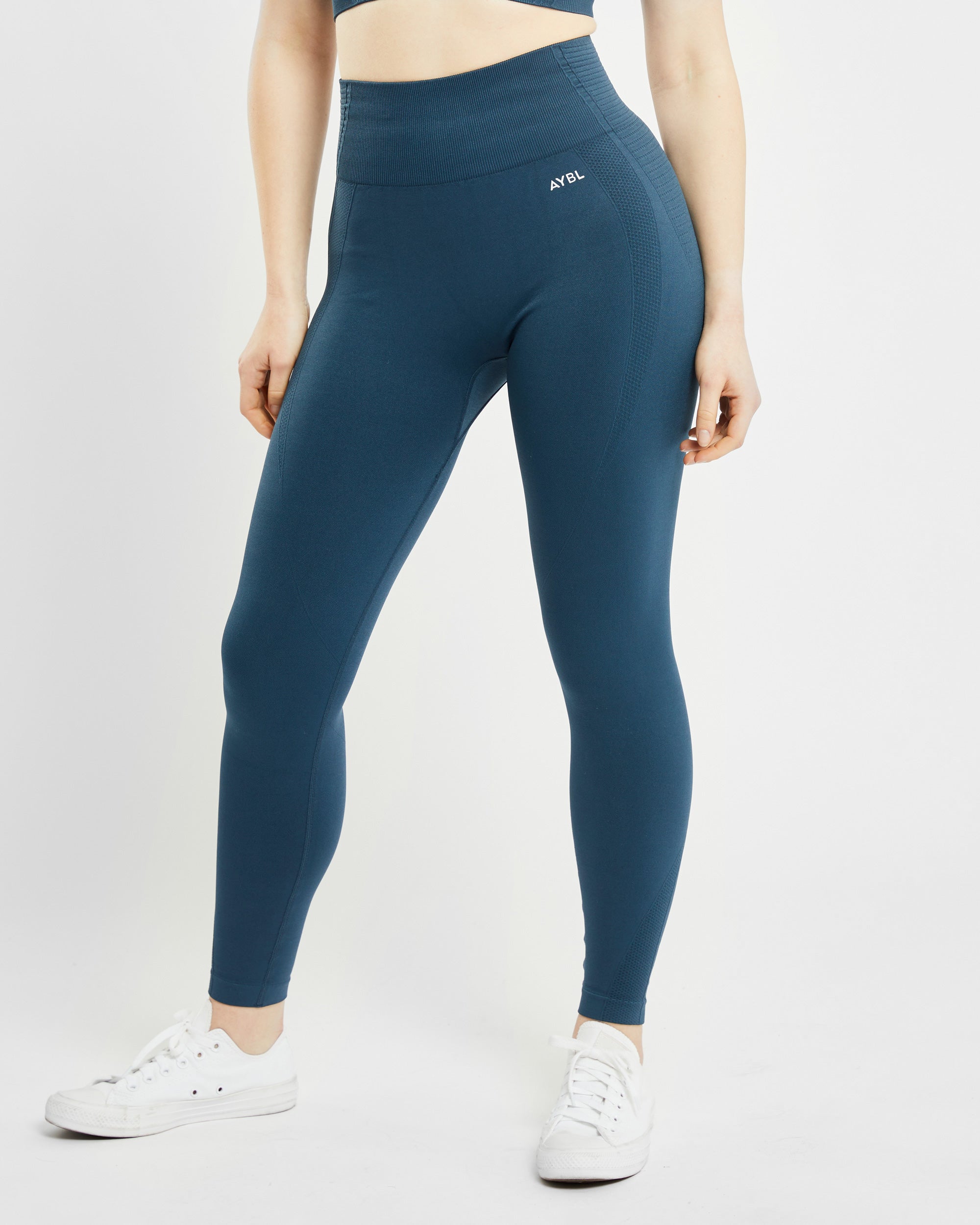 Balance V2 Seamless Leggings - Marine Blue - aybldev