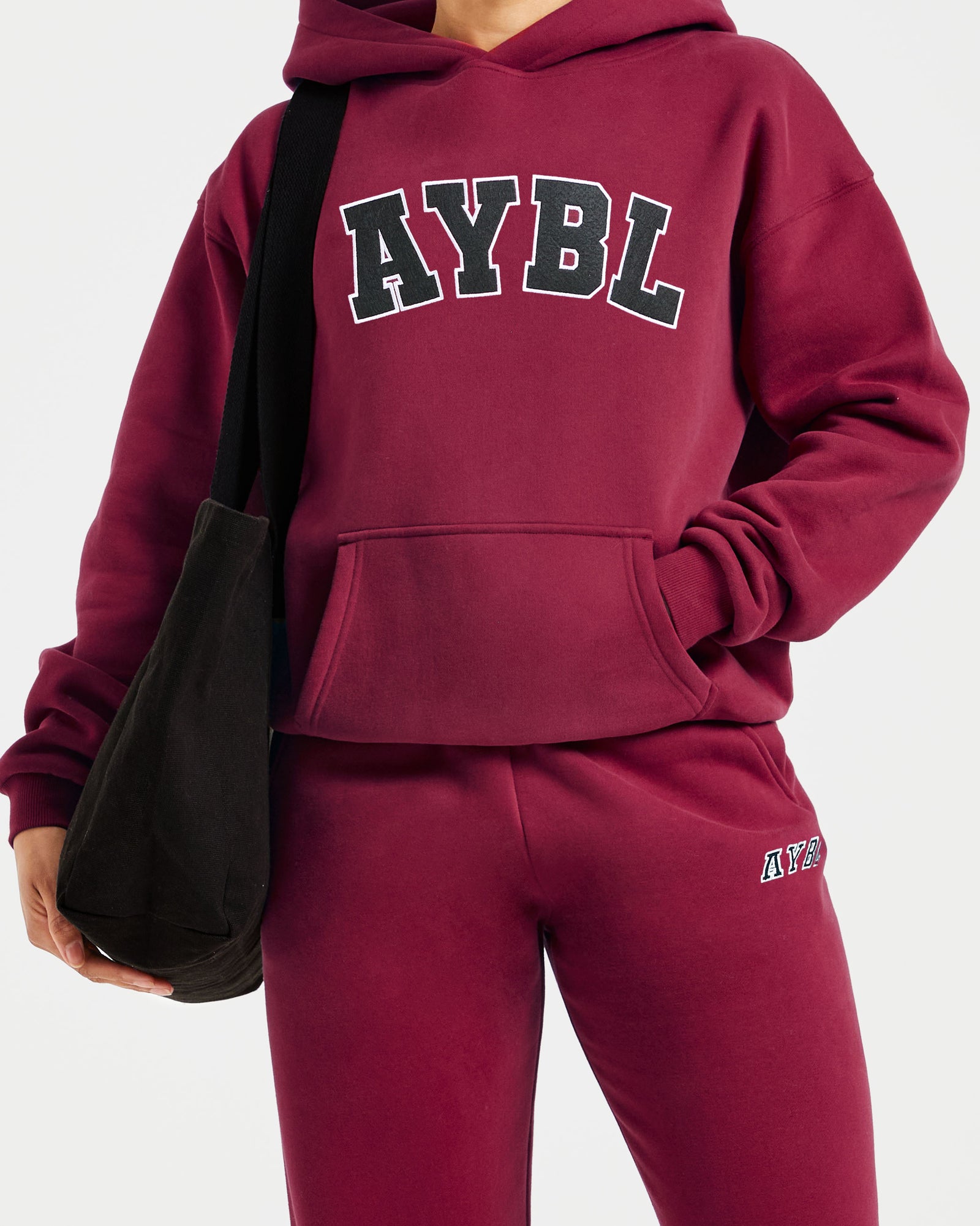 JD Varsity Tote Bag - Black