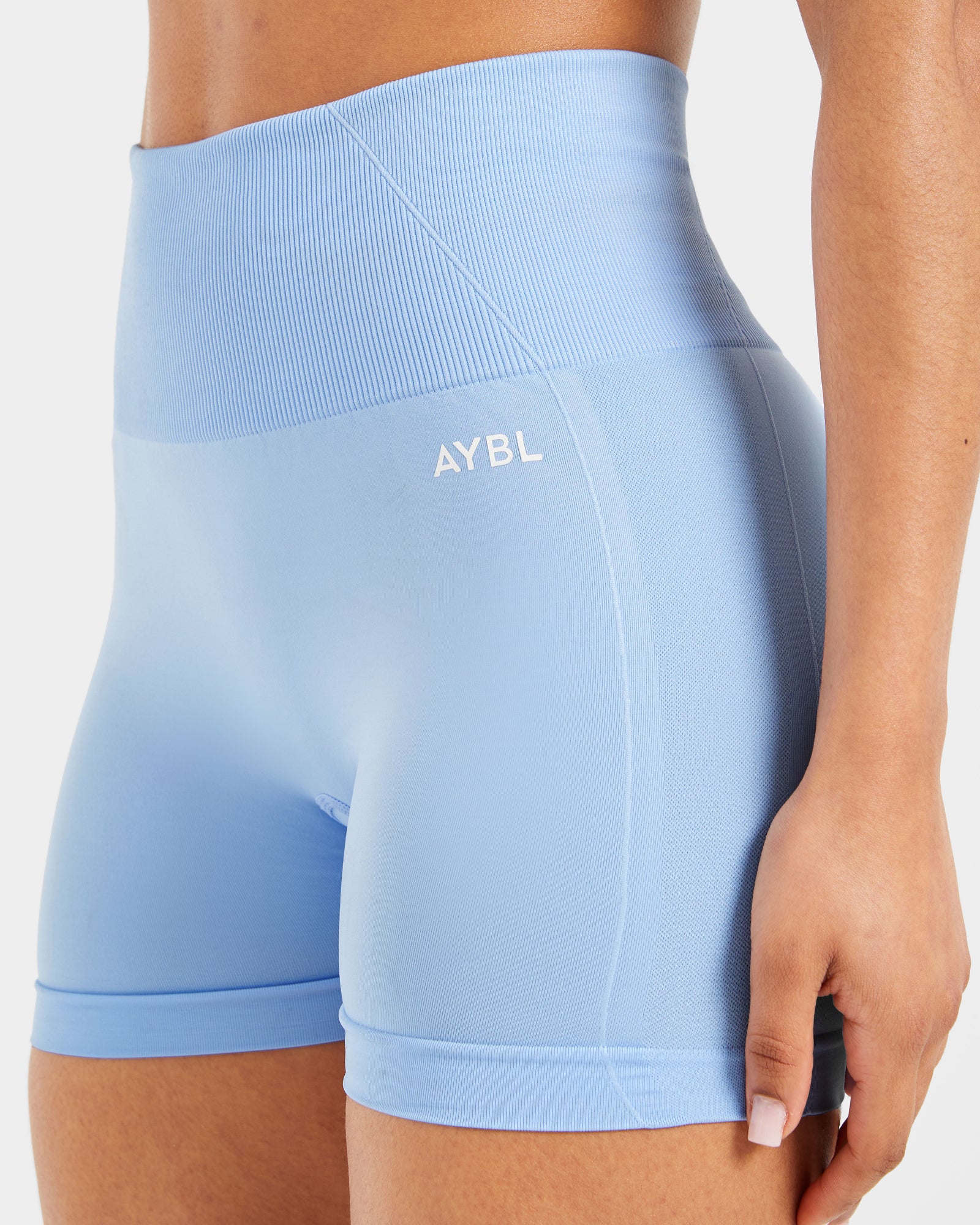 JD Empower Seamless Shorts - Sky Blue