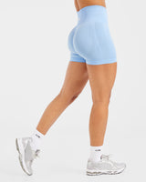 Empower Seamless Shorts - Sky Blue