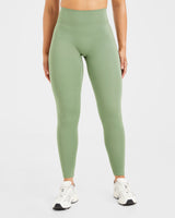 Staple Leggings - Olive Green