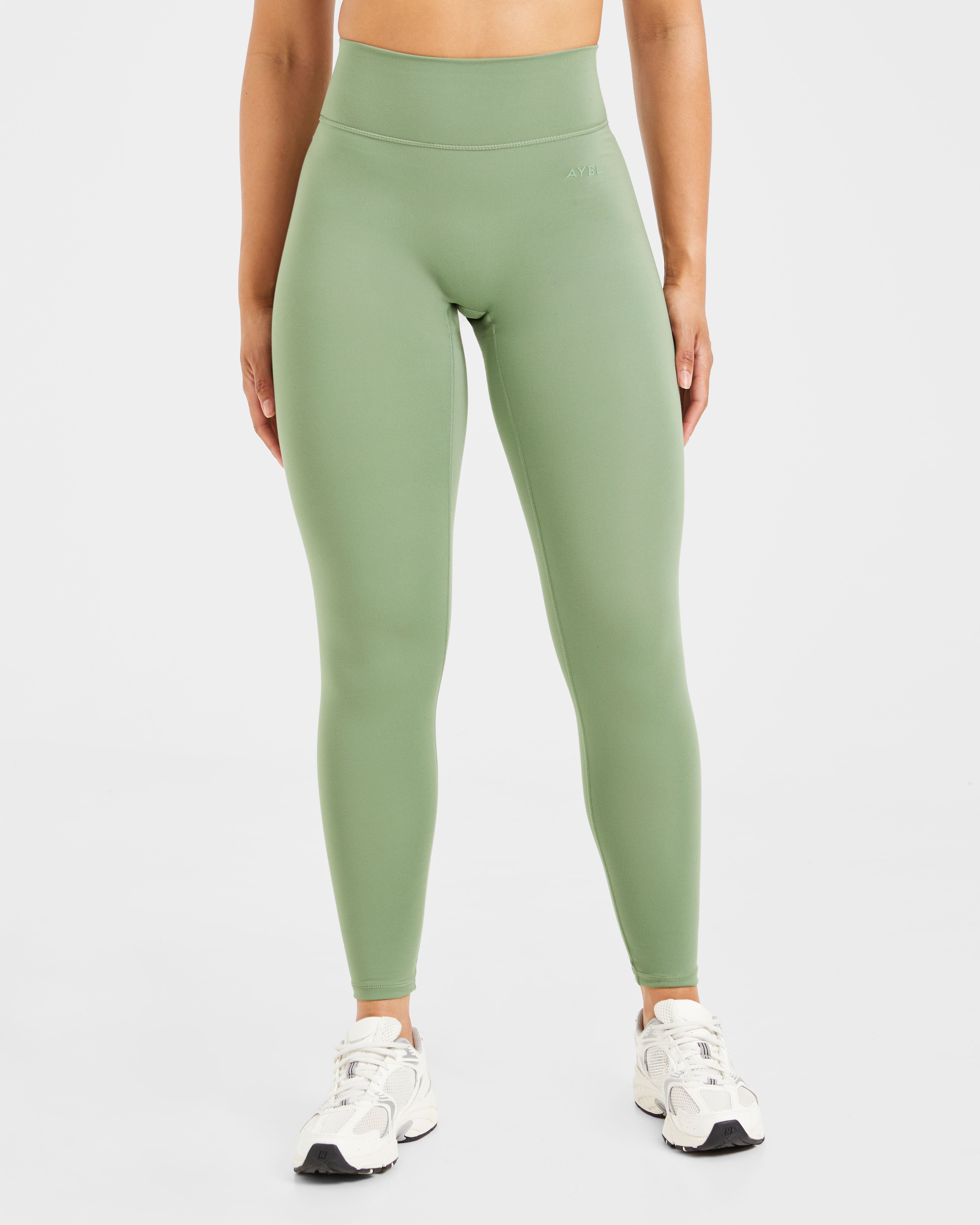 Staple Leggings - Olive Green