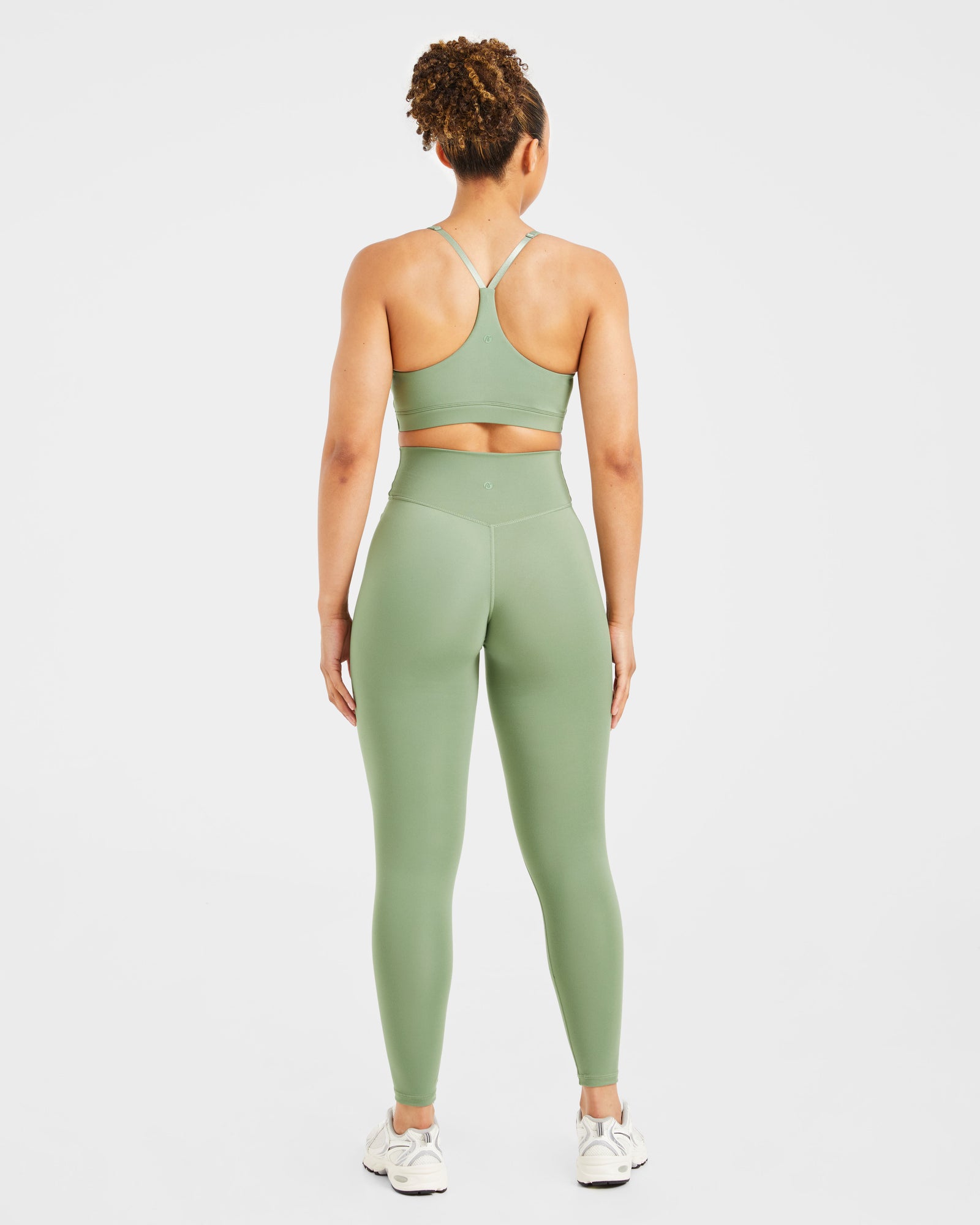 Staple Sports Bra - Olive Green