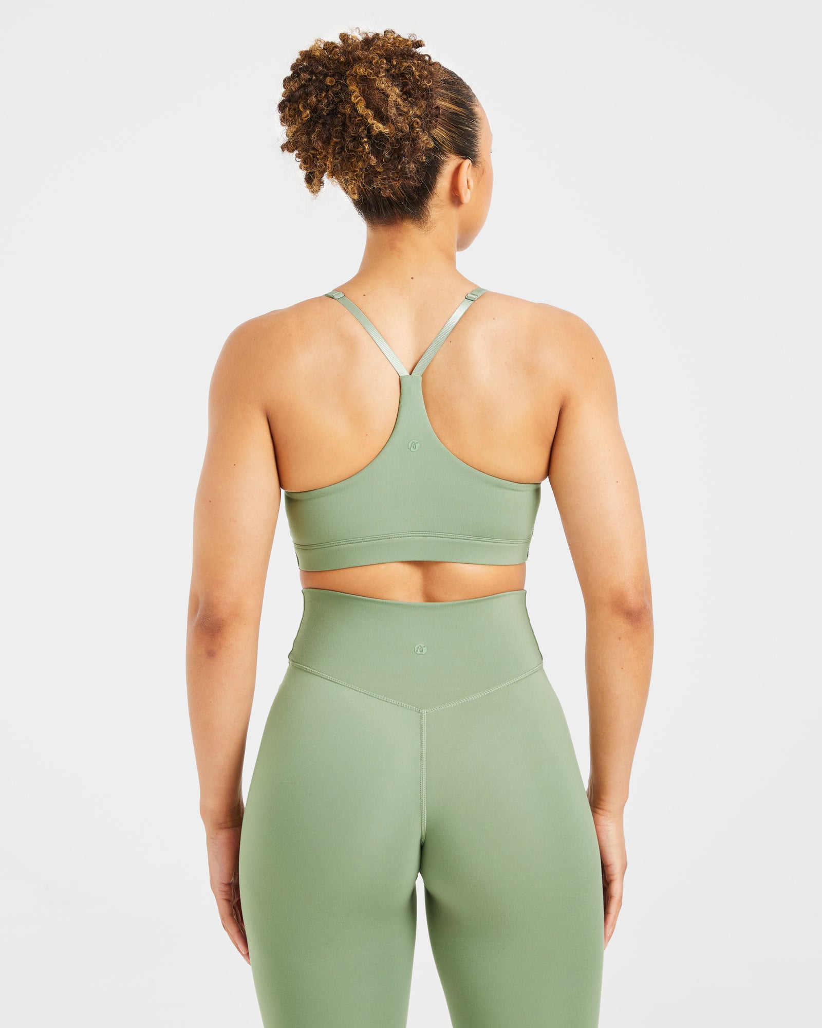 Staple Sports Bra - Olive Green