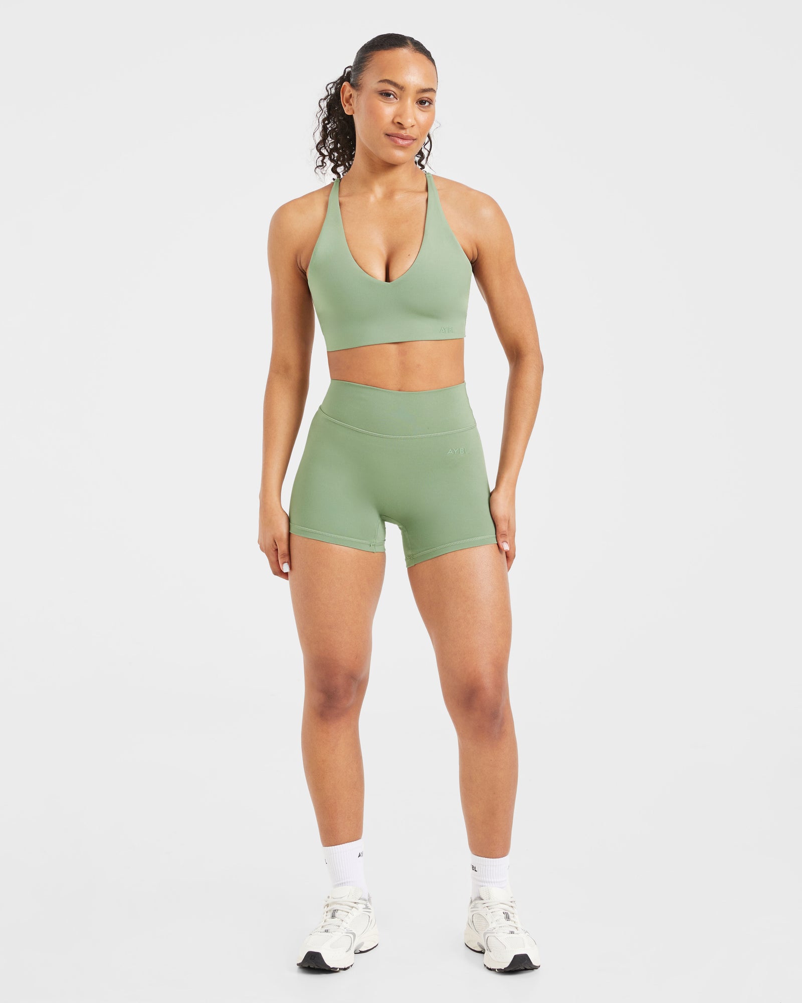 Staple Shorts - Olive Green
