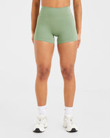 Staple Shorts - Olive Green